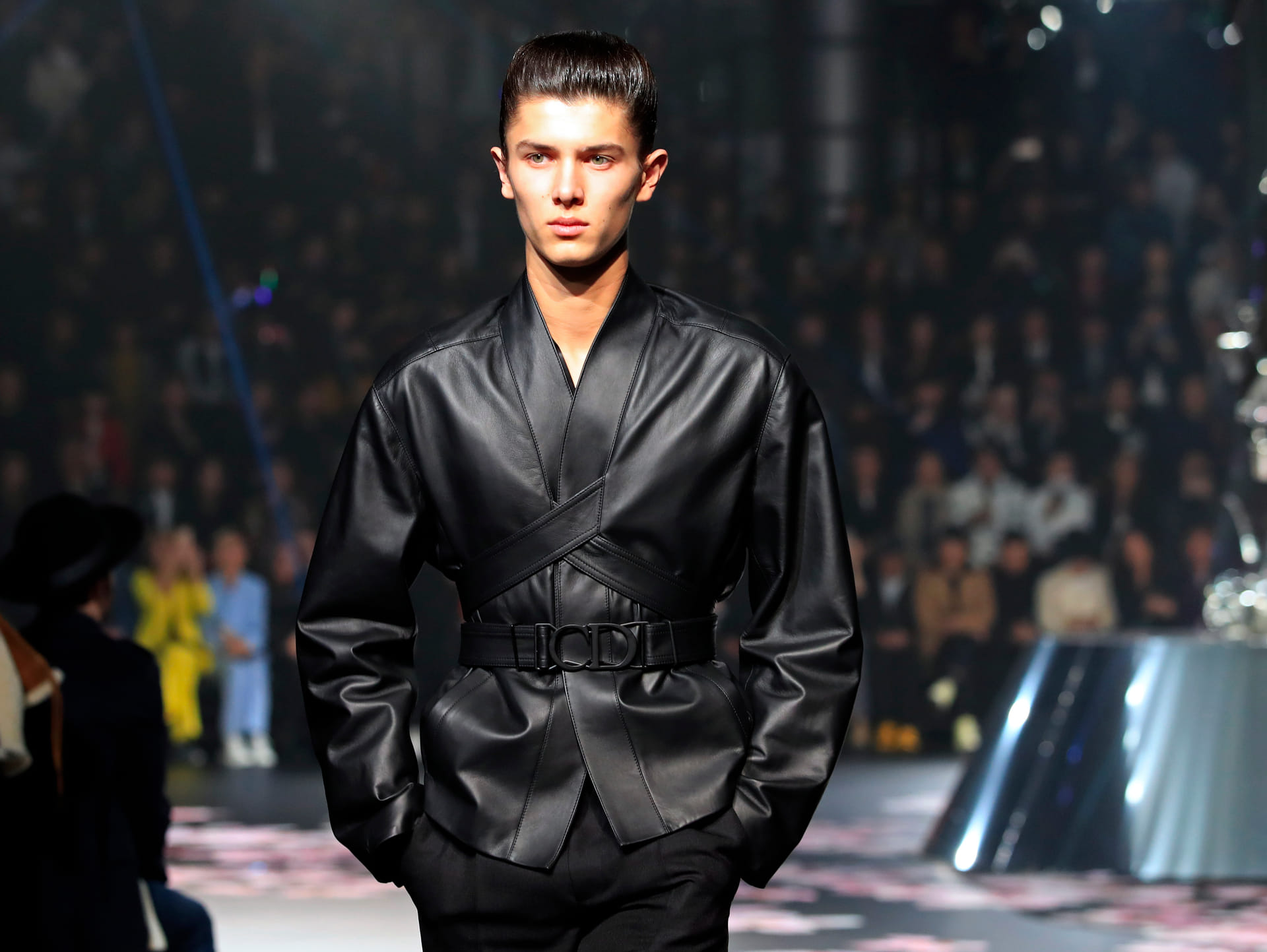 Op de catwalk in Tokio, november 2018.