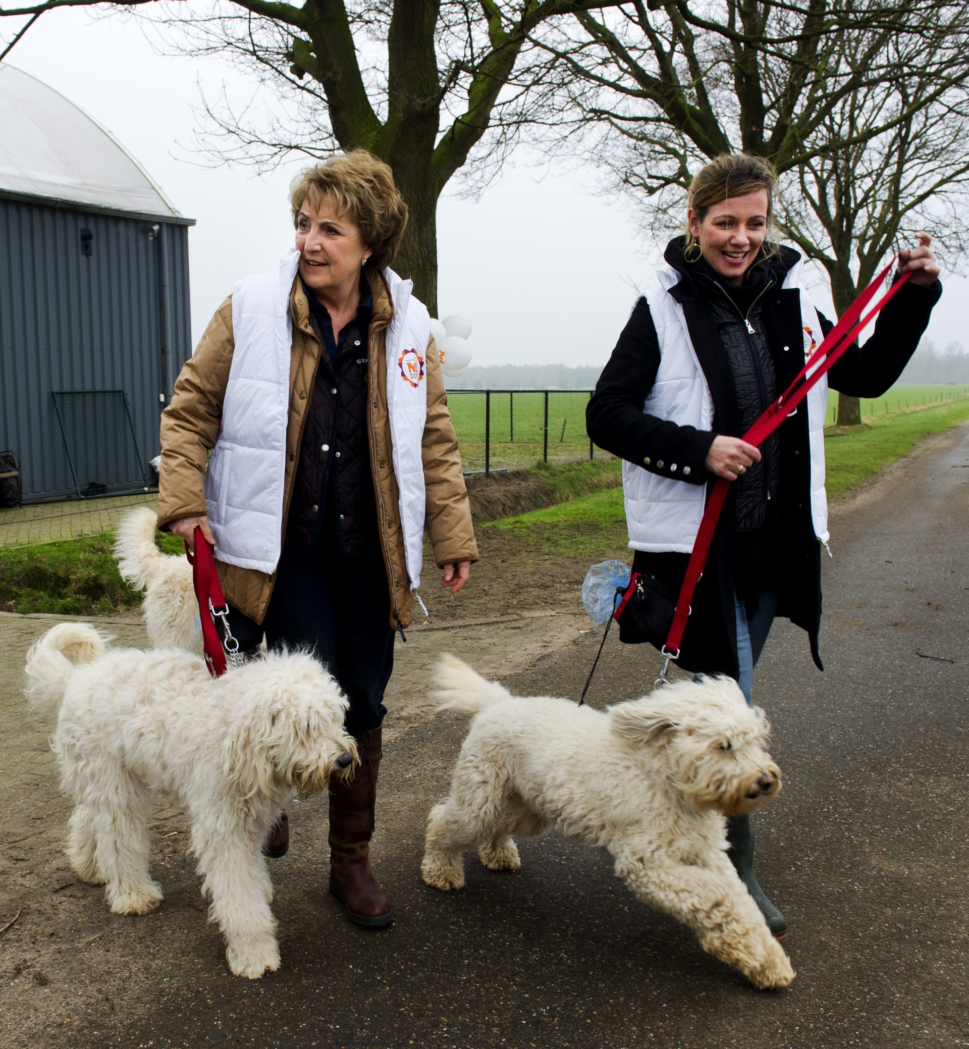 Margriet_en_Annette_honden