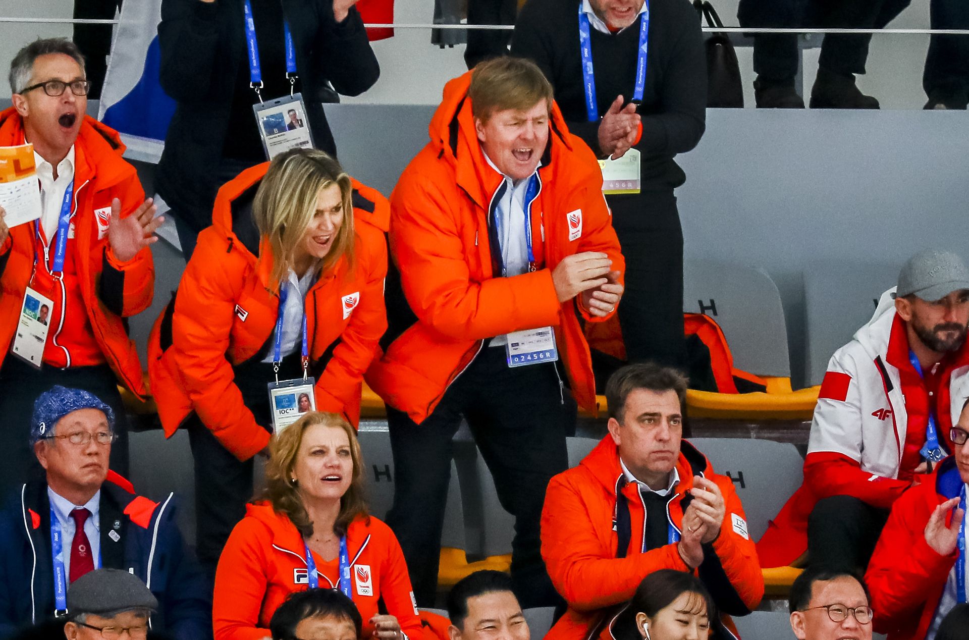 Willem-Alexander Máxima Pyeongchang 2018