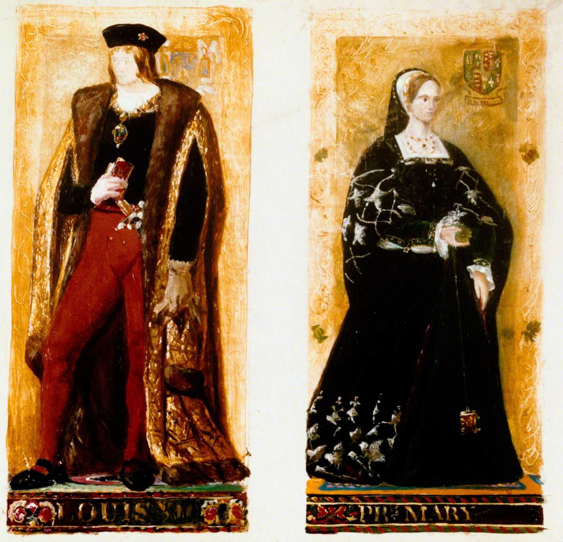 Lodewijk XII en Mary Tudor