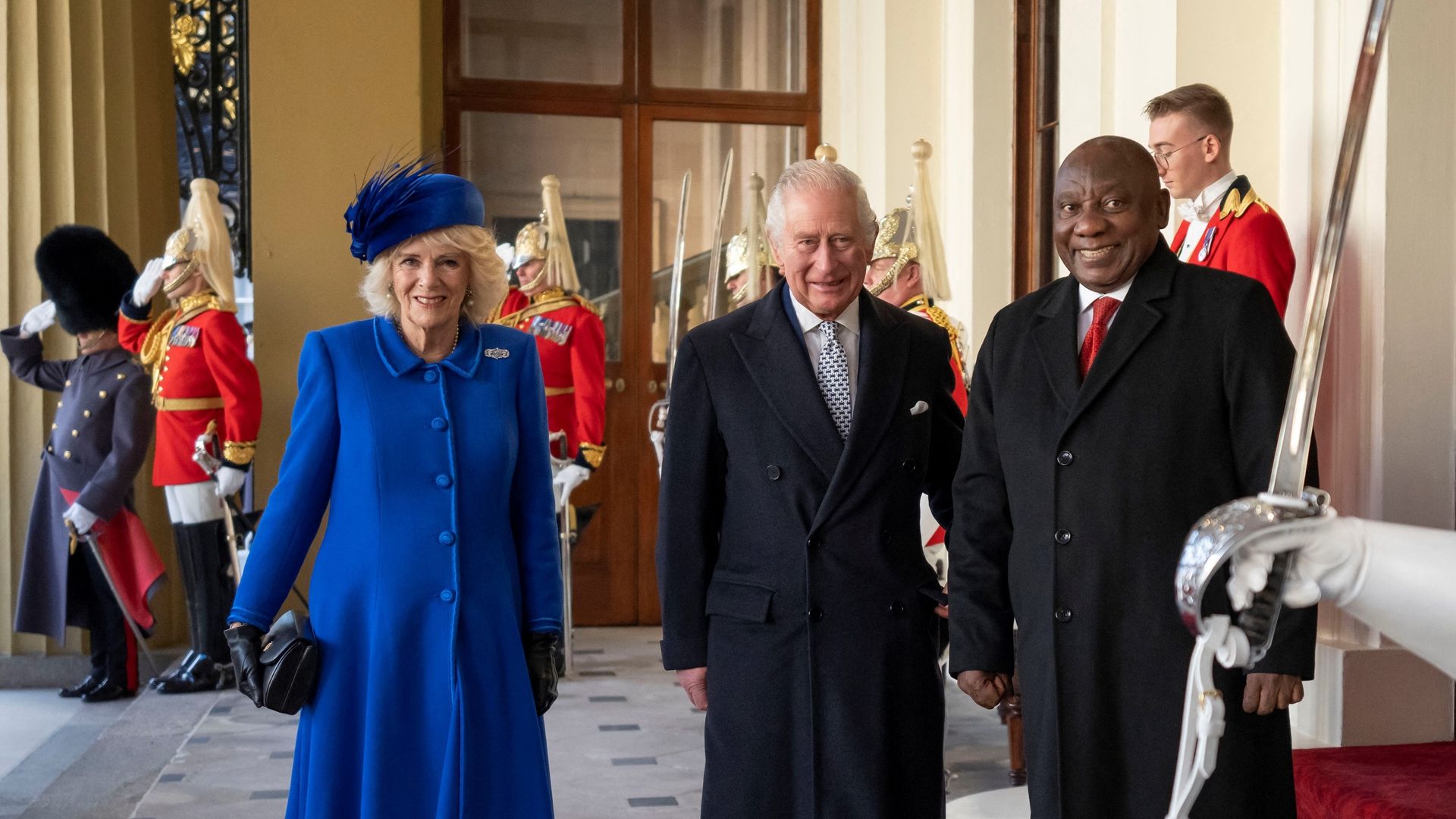 Koningspaar-ontvangt-president-Zuid-Afrika-staatsbezoek