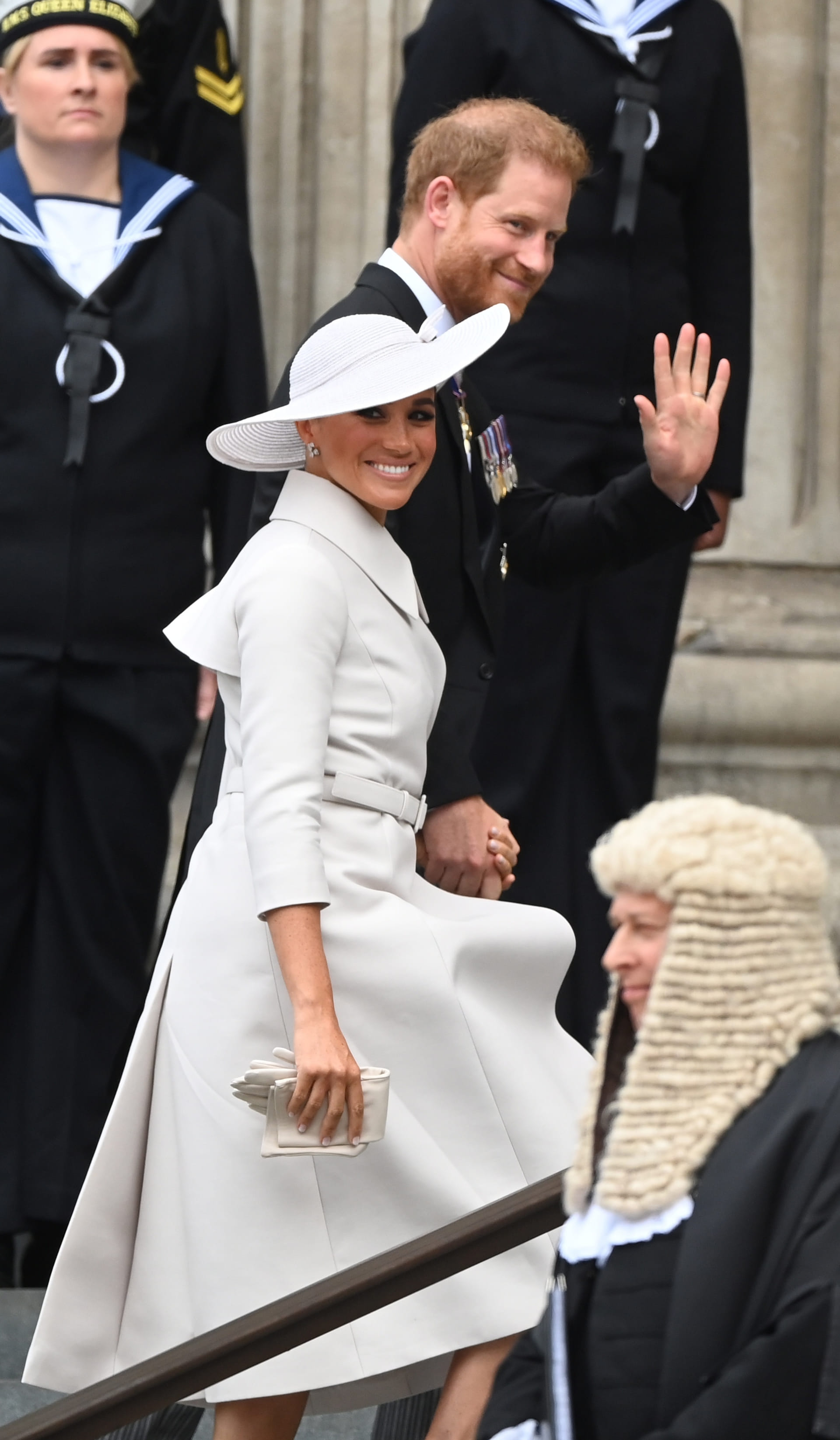 Harry Meghan dankdienst
