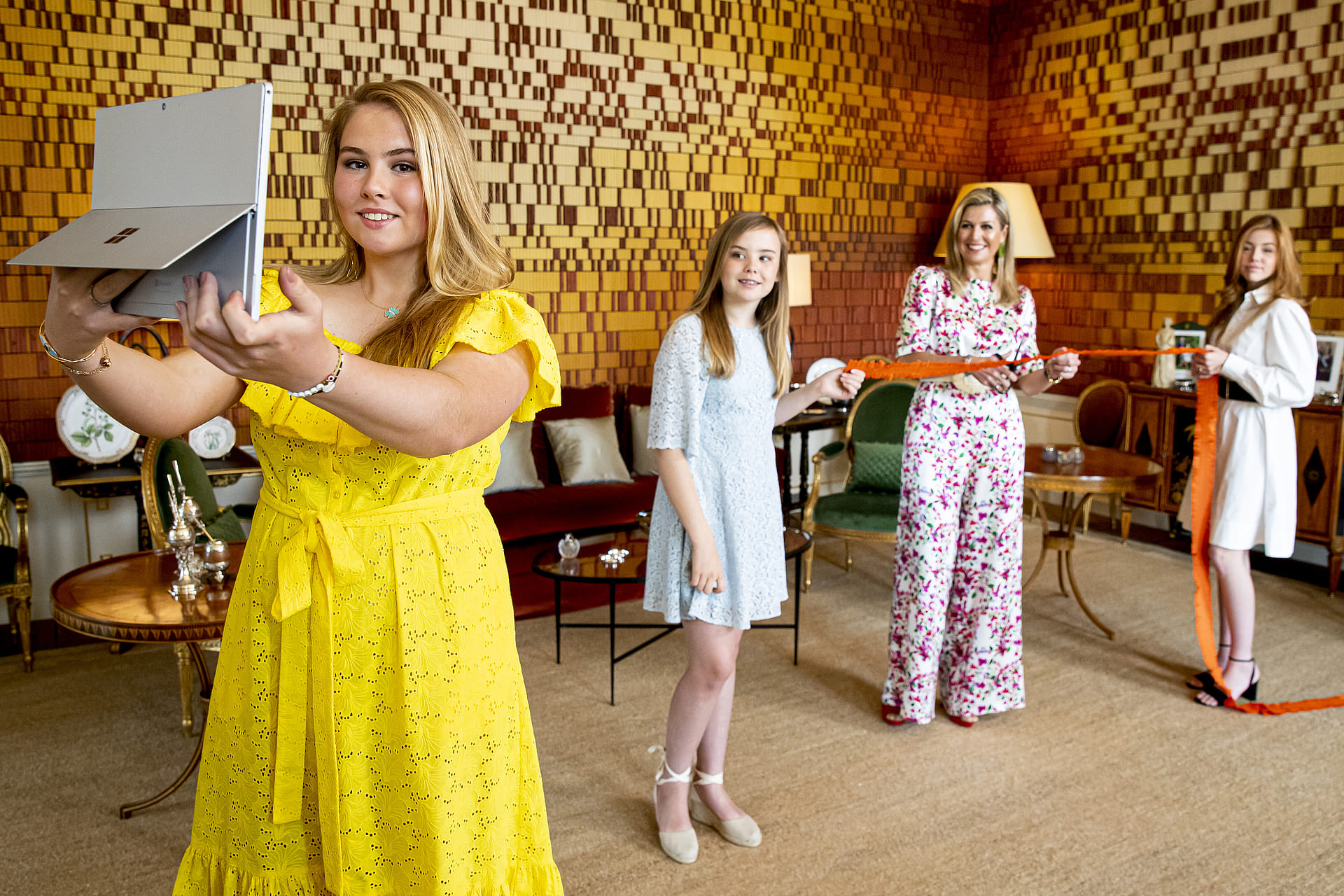 Koningsdag op Paleis Huis ten Bosch, 2020.