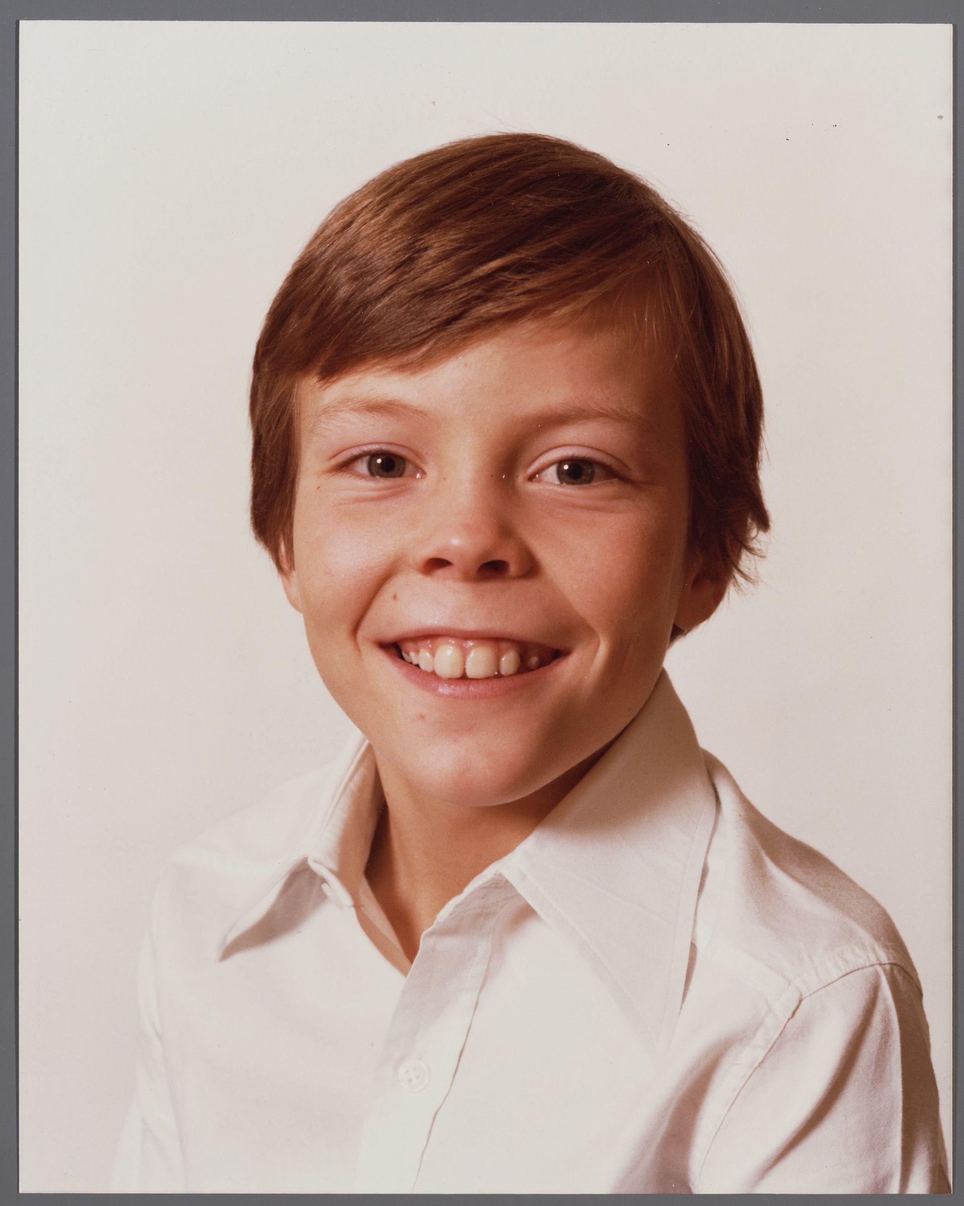Een portretfoto uit 1980.