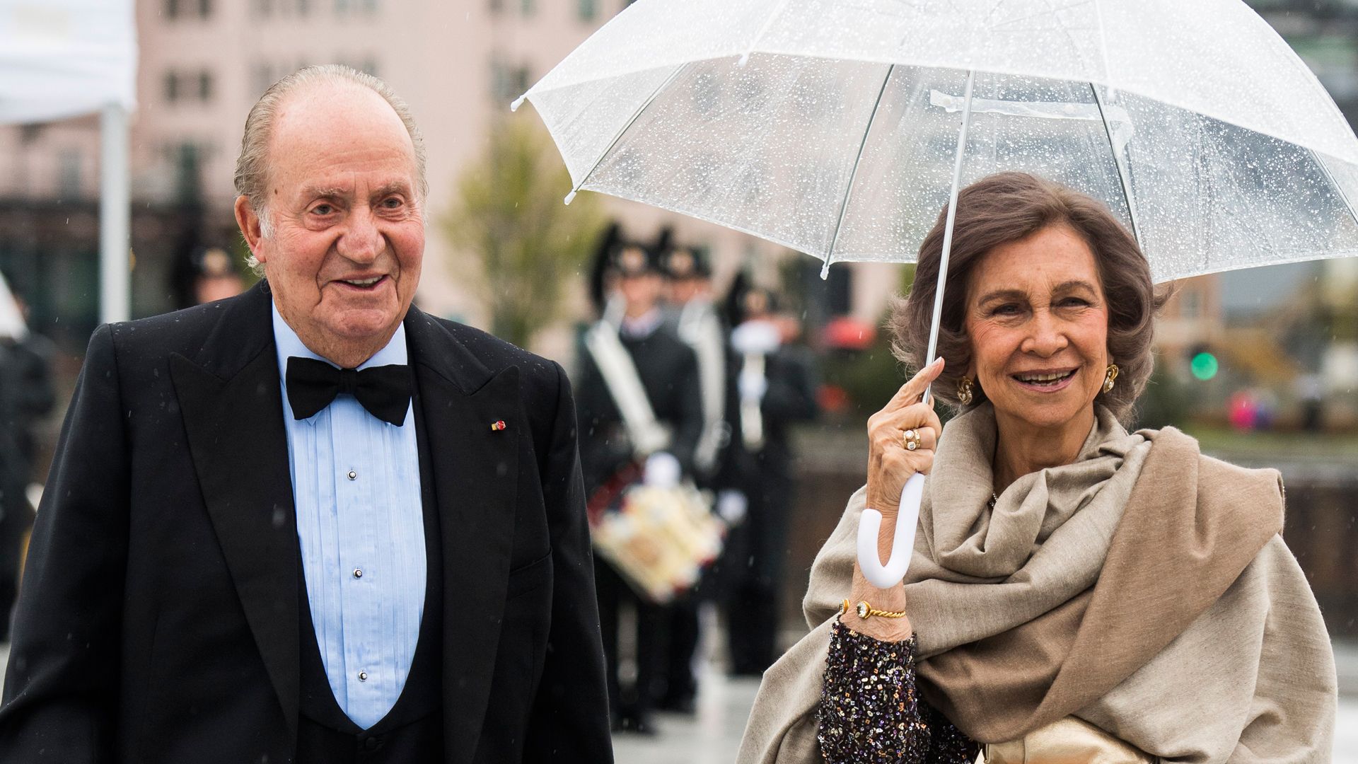 Archieffoto van koning Juan Carlos en koningin Sofía.