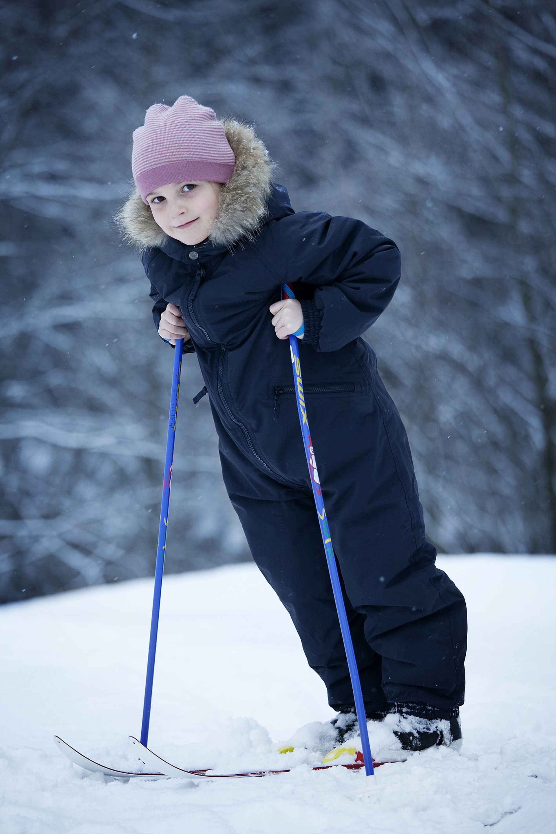 Prinses Ingrid Alexandra houdt al sinds jonge leeftijd van skiën. In 2010, toen ze 6 jaar oud was,