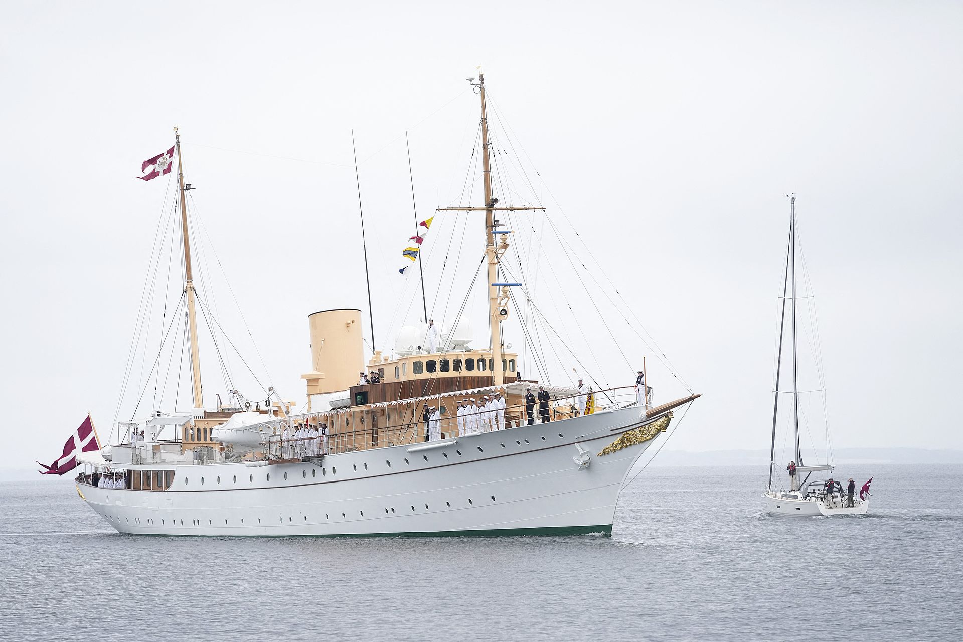 Het geliefde schip van koningin Margrethe.