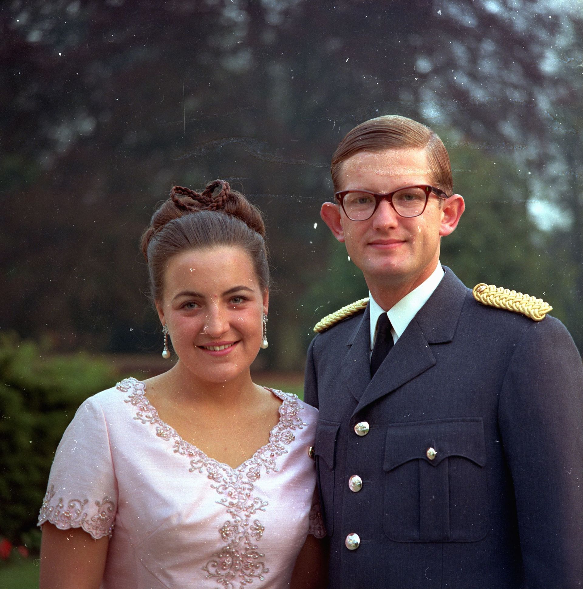 Heel wat jaar terug in de tijd. Een verliefde Margriet en Pieter in de zomer van 1966.
