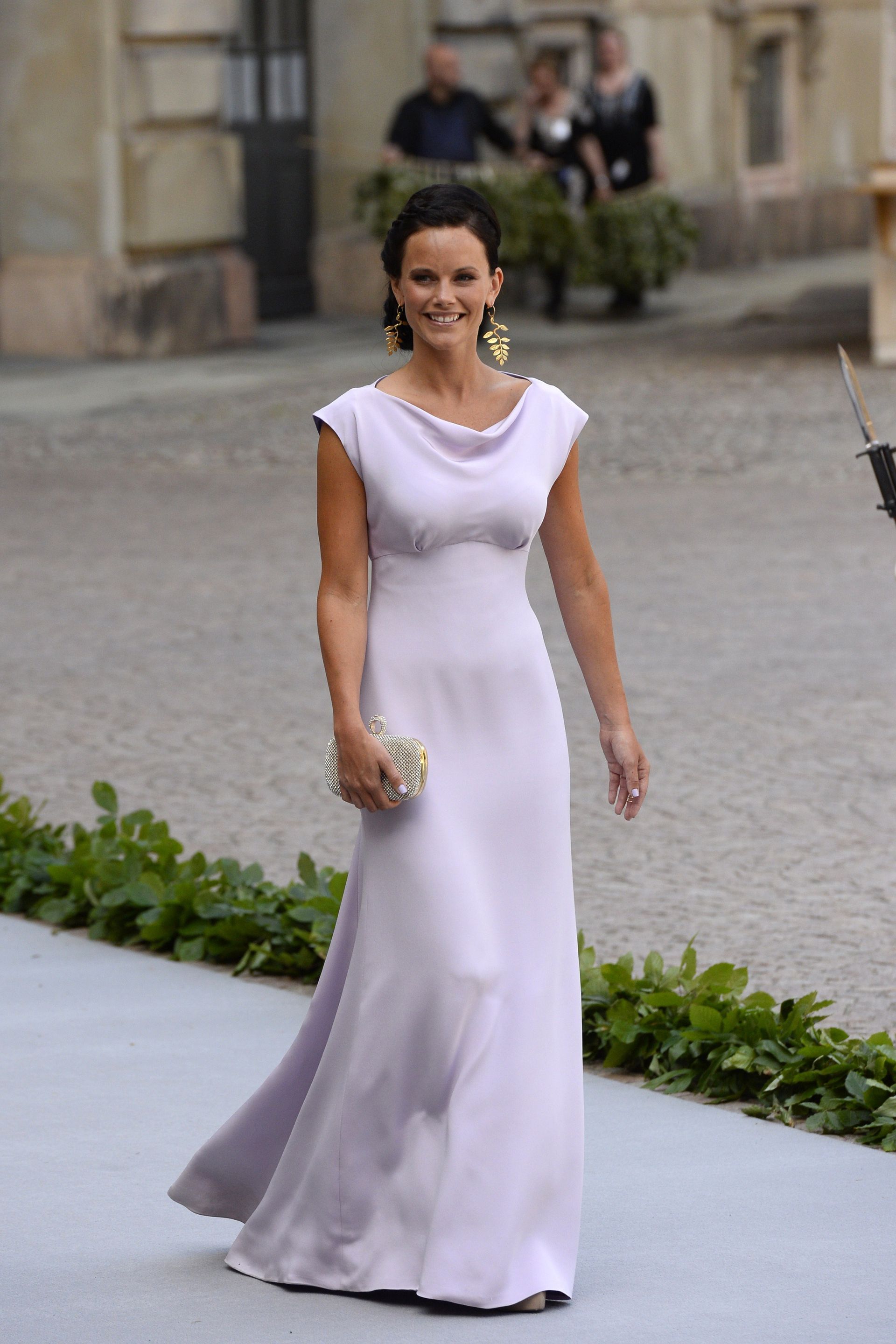 Sofia is een van de gasten van de bruiloft van prinses Madeleine en Chris O'Neill.