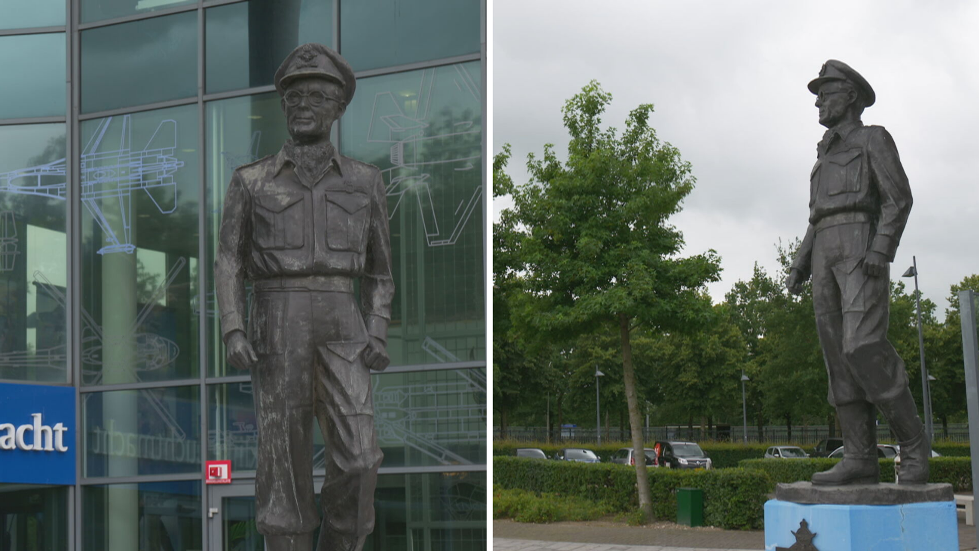 Het monument van Bernhard in Breda.