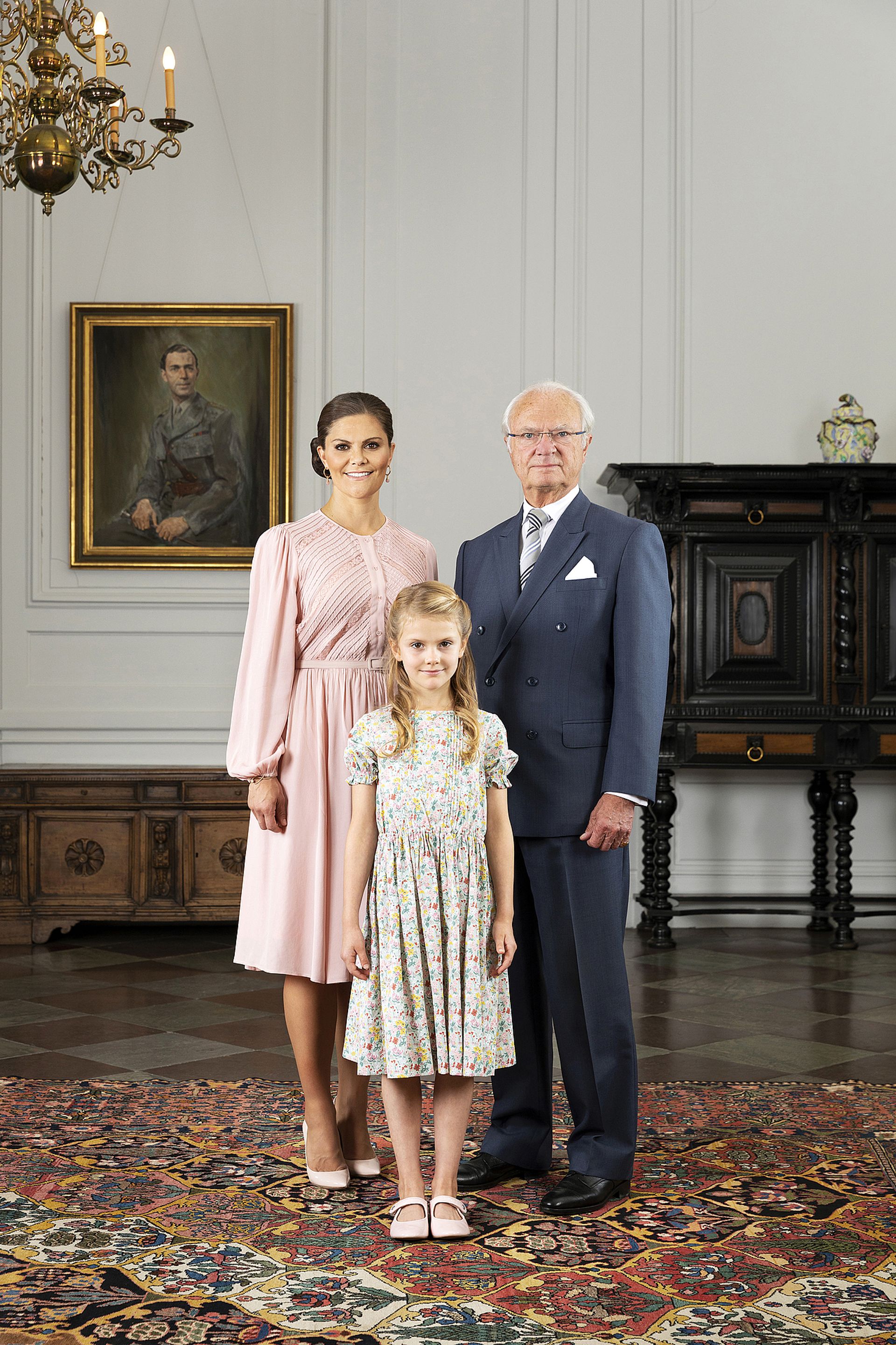De meest recente drie-generatie foto van de Zweedse royals is van september 2019.