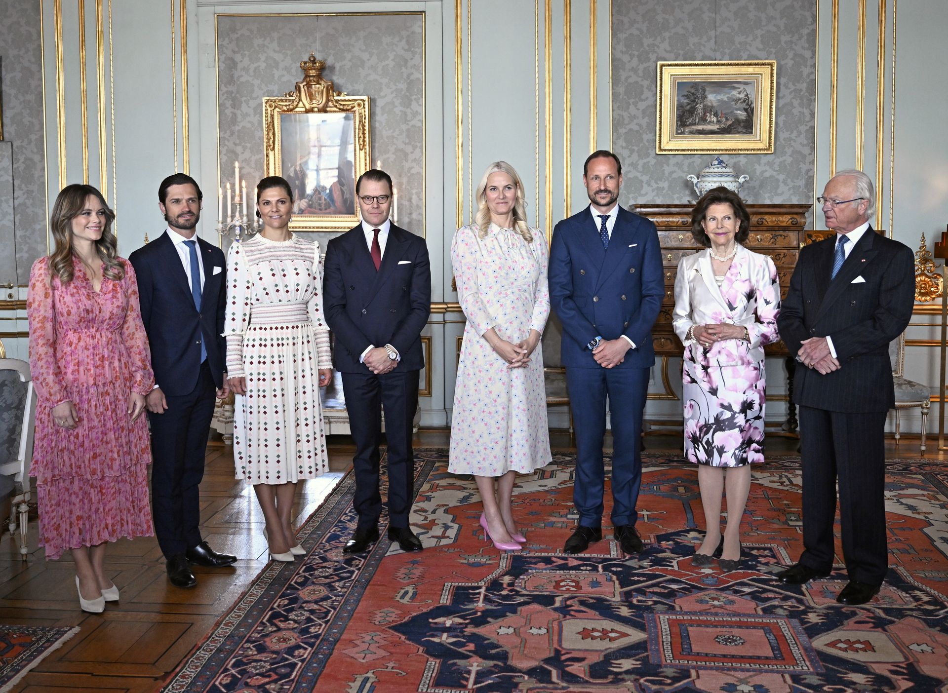 Zweedse/Noorse koninklijke familie