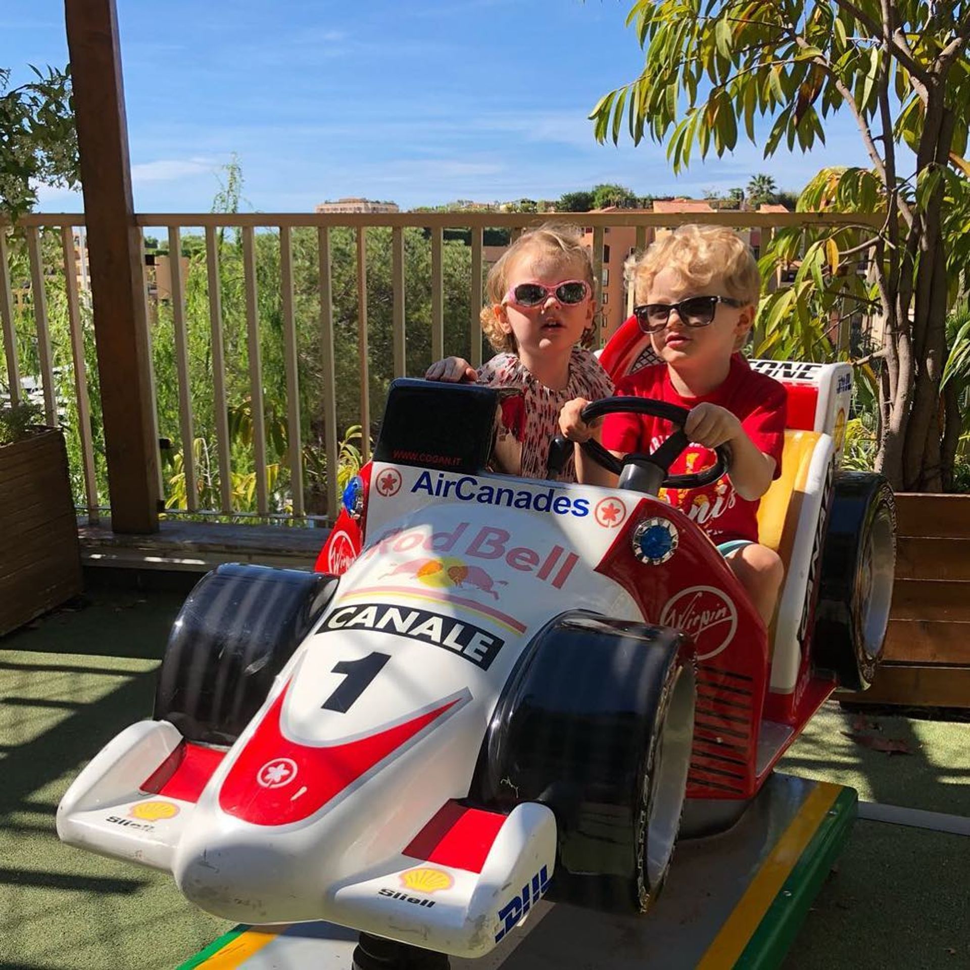 Klaar voor de Grand Prix van Monaco, mei 2018.