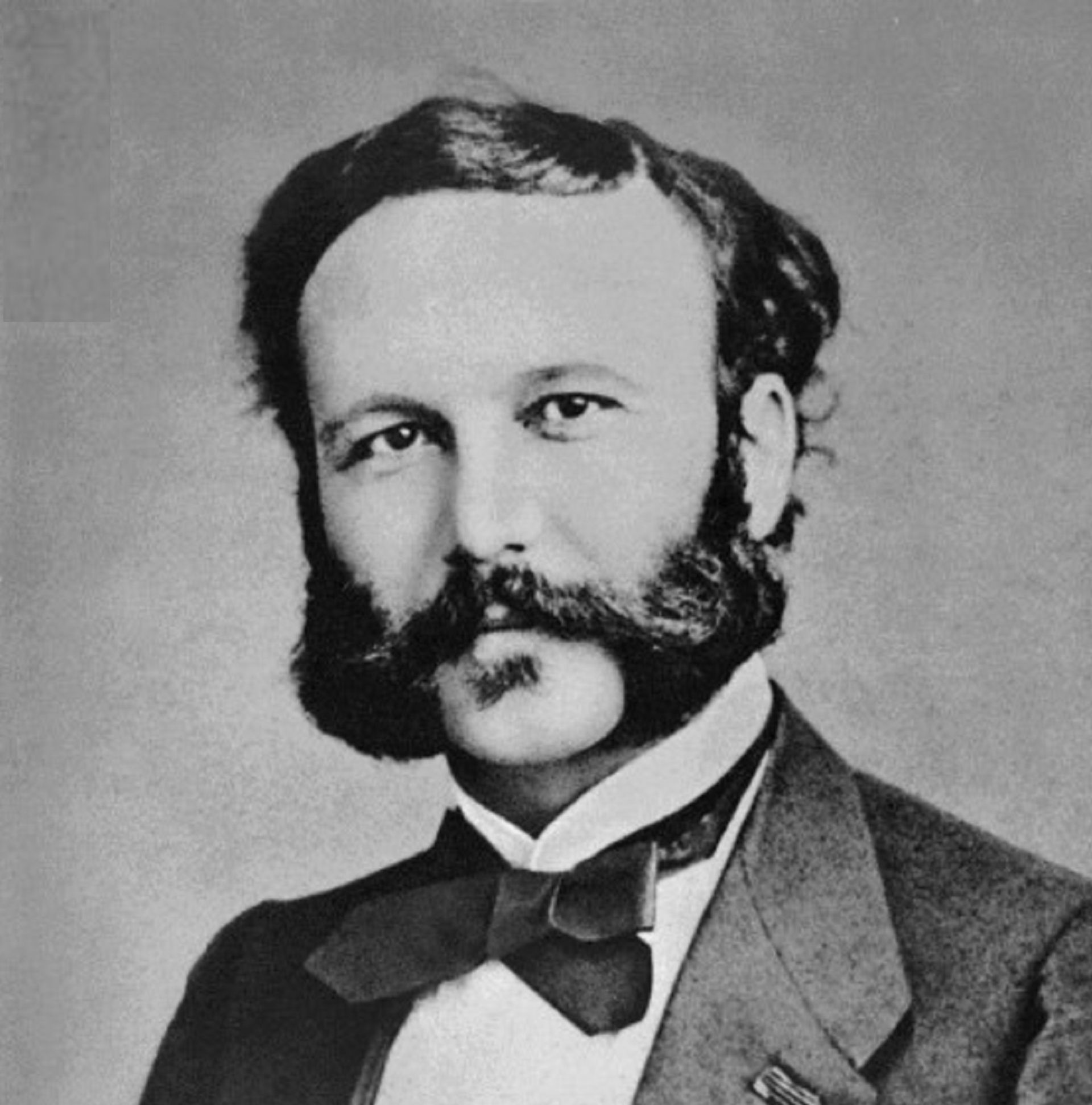 Oprichter Jean Henry Dunant rond 1860.