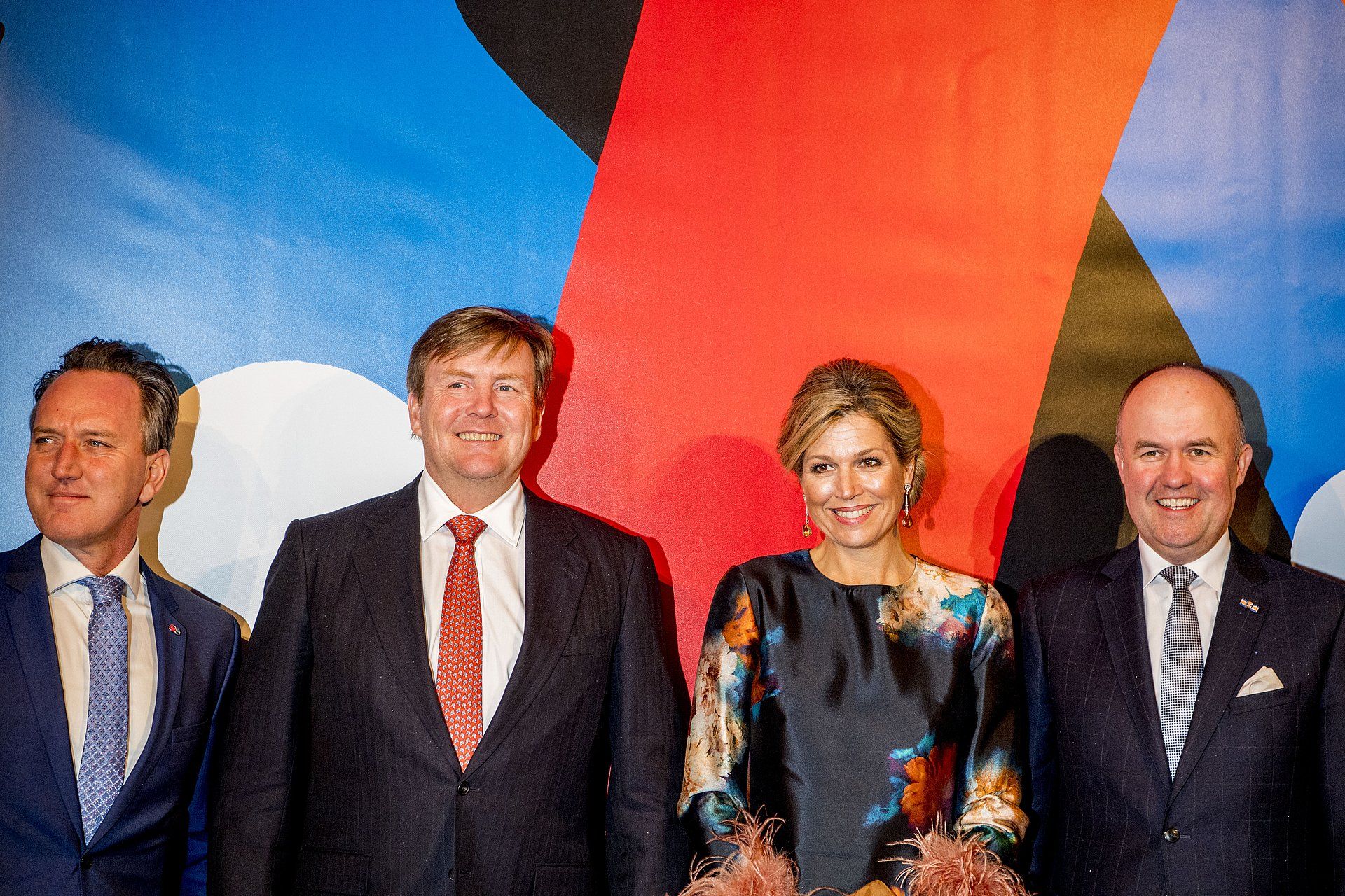 Willem-Alexander en Máxima zijn aanwezig bij het startmoment van Leeuwarden als culturele hoofdstad.