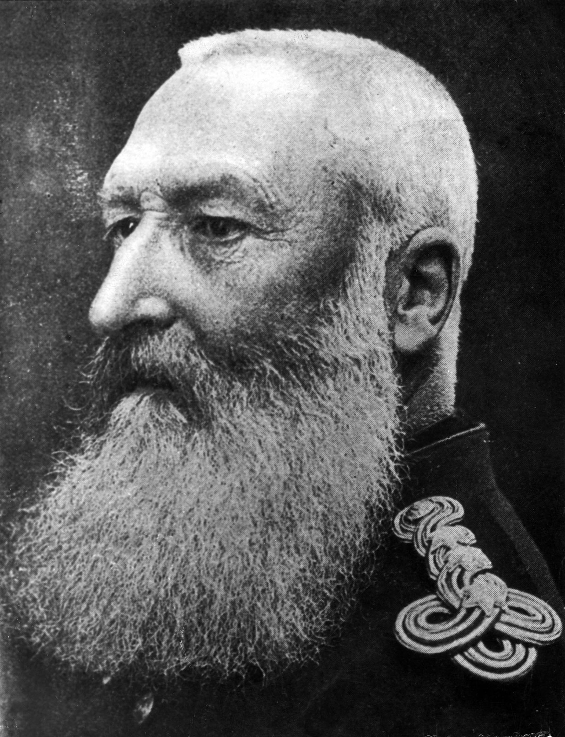 Leopold II, koning der Belgen.