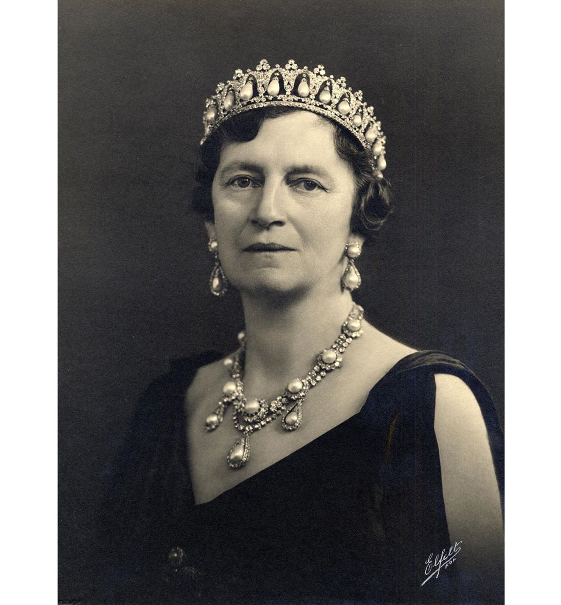 Koningin Alexandrine in 1929.