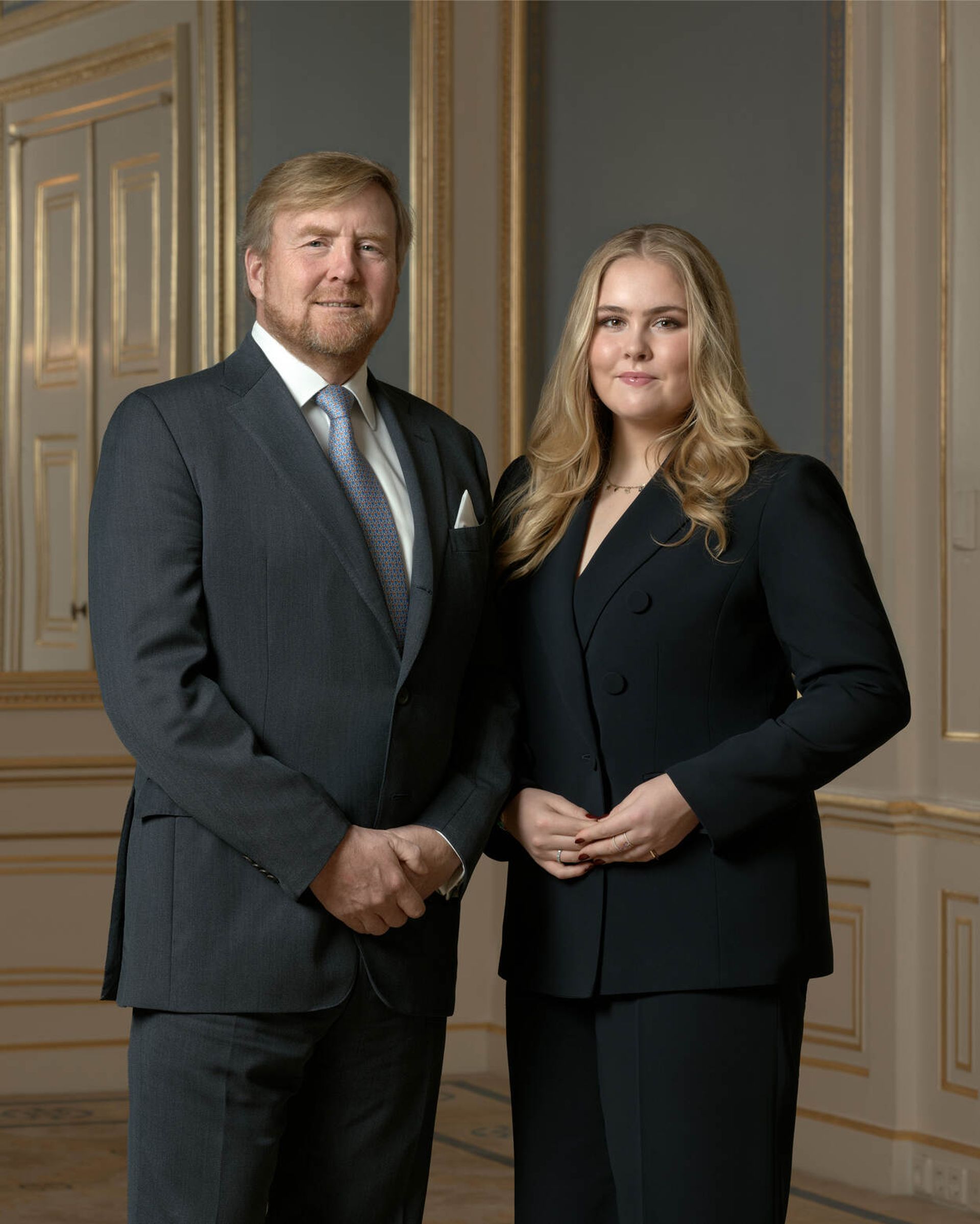 Willem-Alexander, Amalia, december 2022