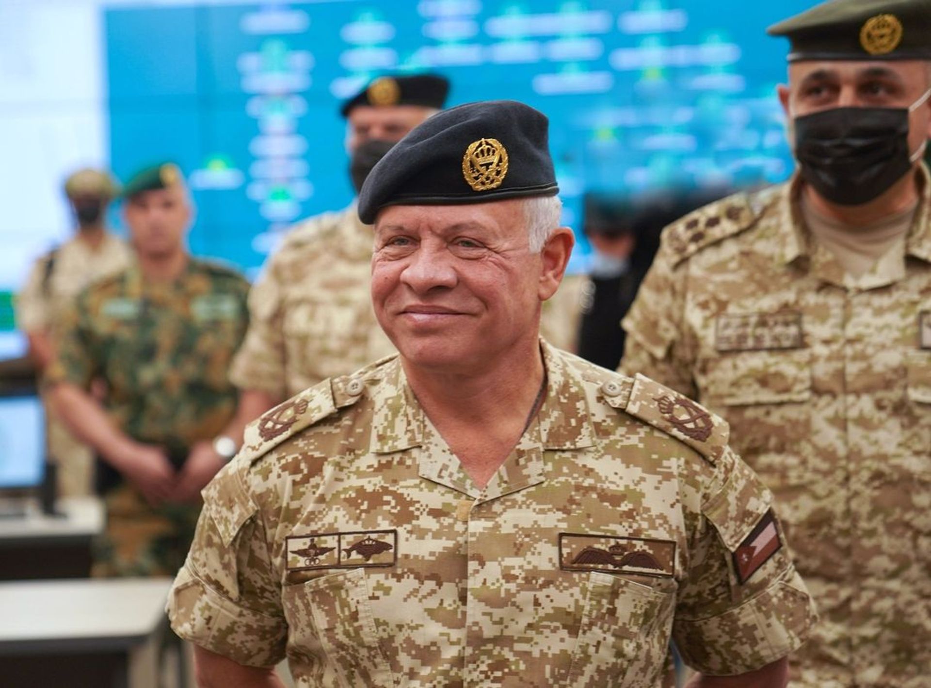 Koning Abdullah legeruniform