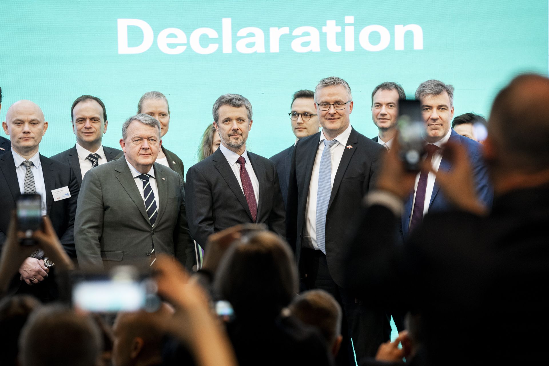 Koning Frederik Decarbonisation Declaration Ceremony.