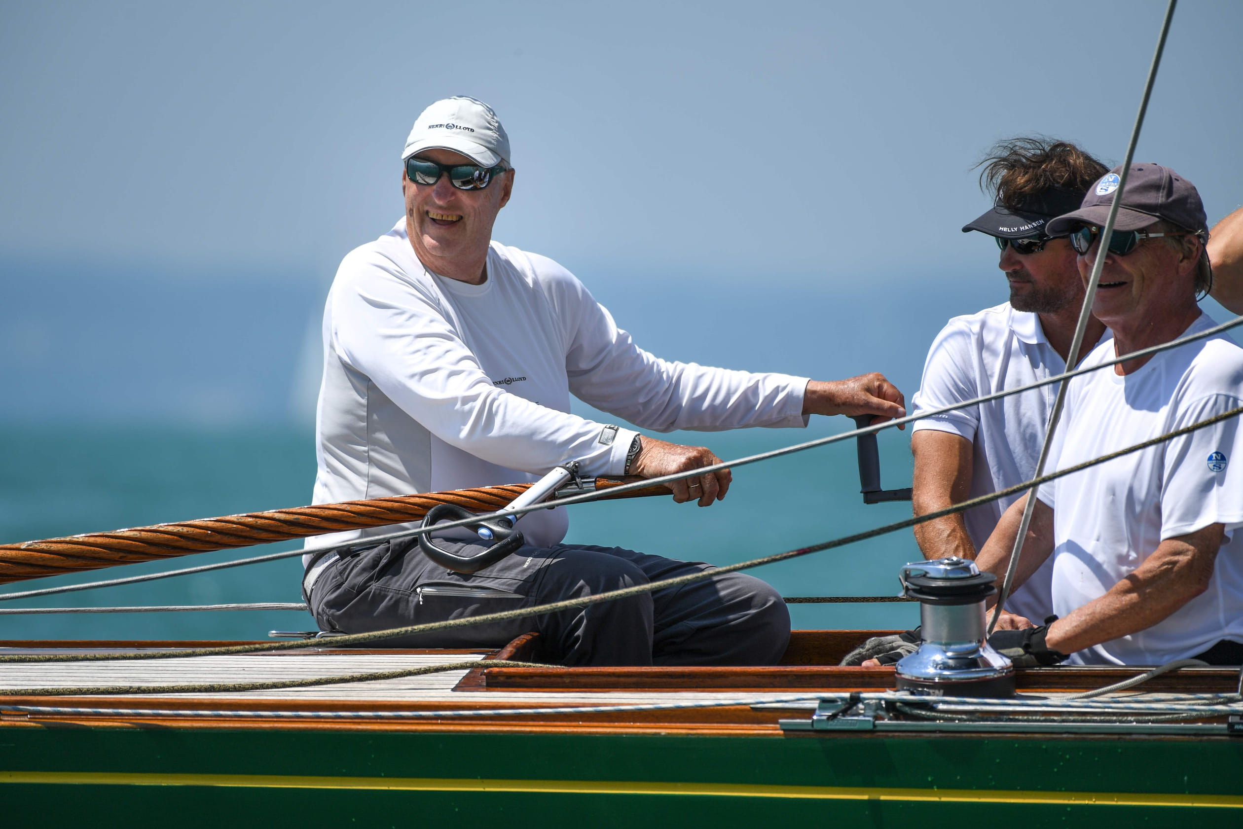 2018: Koning Harald nam deel aan de Aguti Classic Cup.