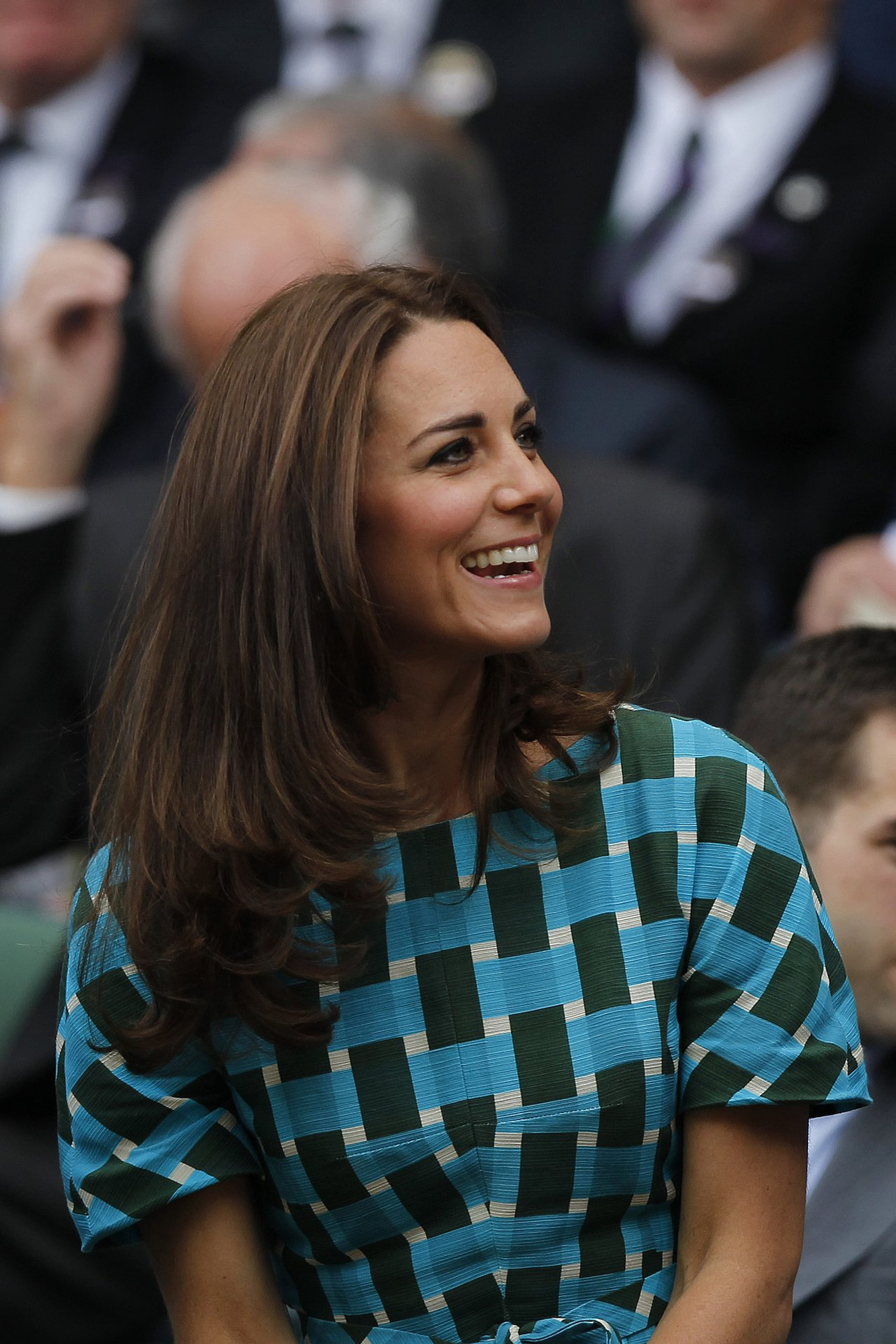 In 2014 is Catherine heel blij dat ze weer aanwezig kan zijn bij Wimbledon. Het jaar ervoor mag ze