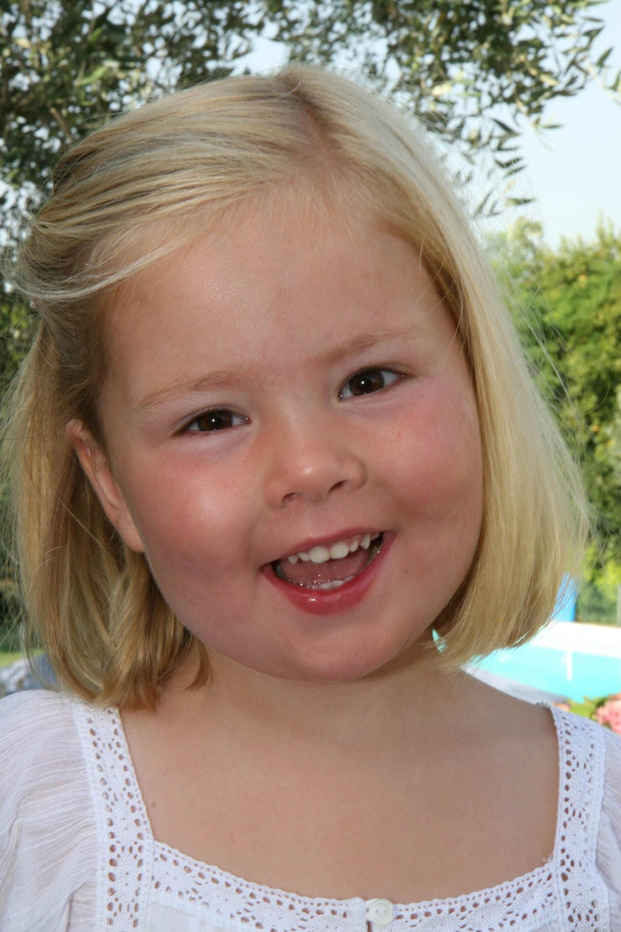 Prinses Amalia in 2007.