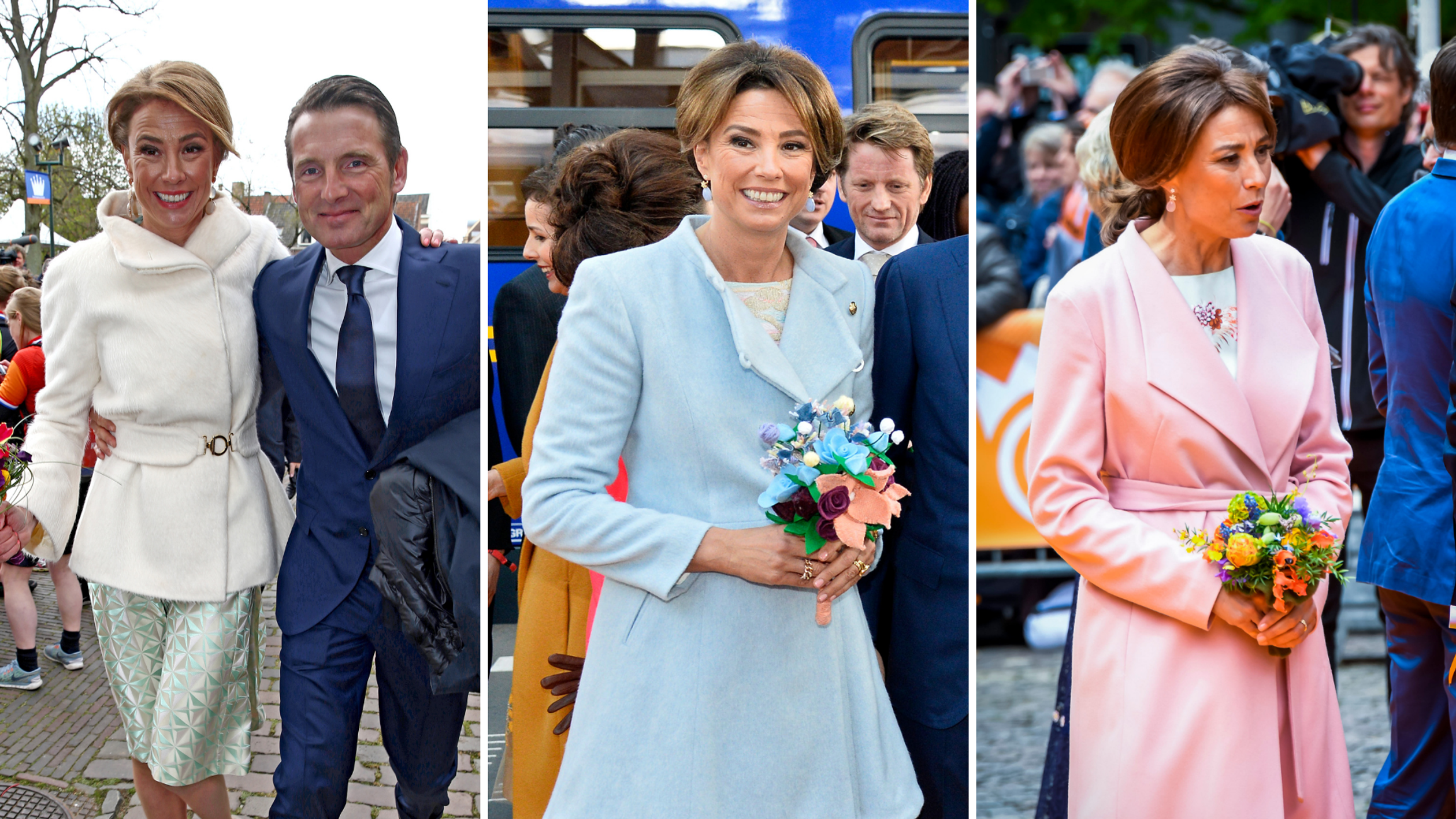 Dat wol ook prima in april kan, laat prinses Marilène zien. Een aantal jaar op rij verschijnt ze op