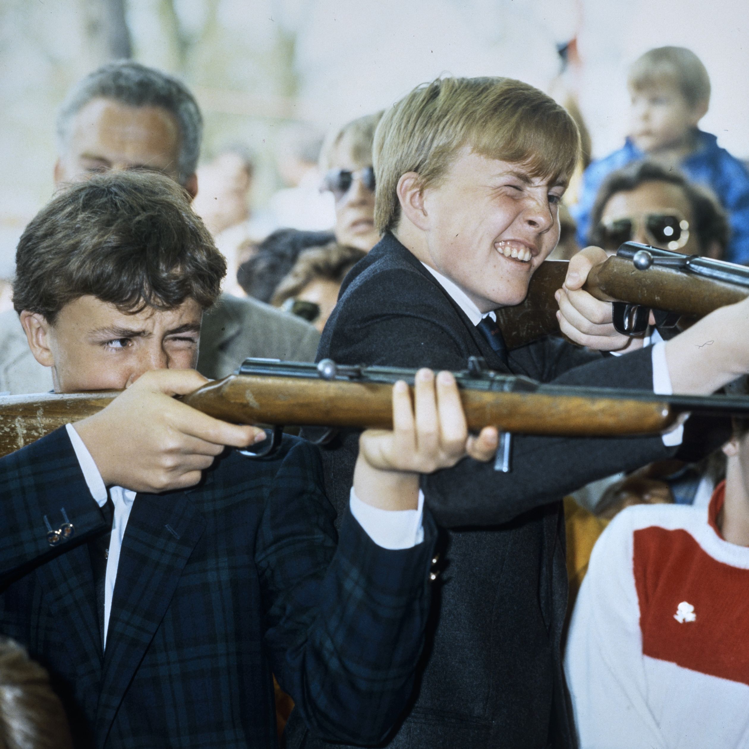 Friso en Willem-Alexander Koninginnedag 1984