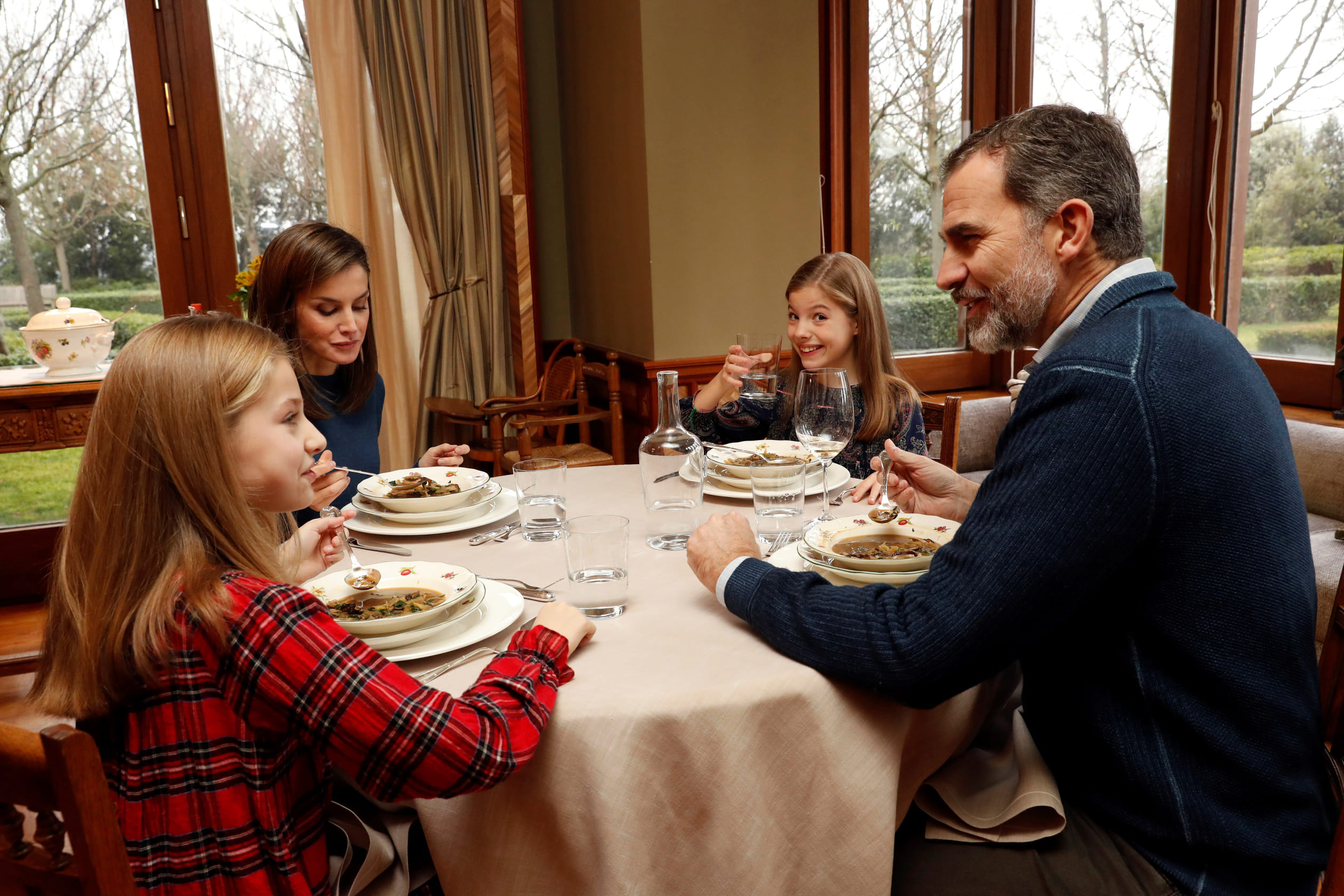 Het Spaanse hof geeft in januari ter ere van de vijftigste verjaardag van koning Felipe een uniek