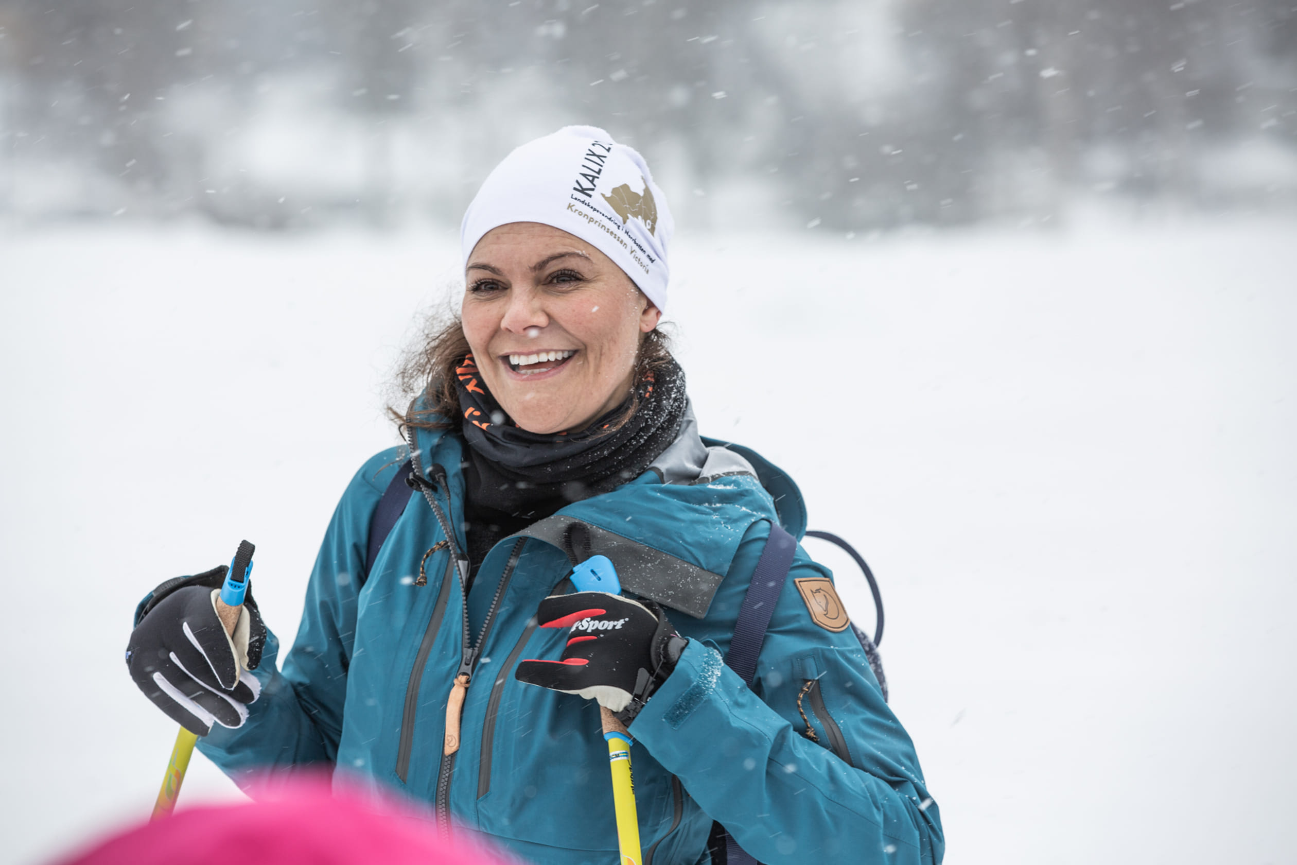 2019: Victoria op bezoek in Norrbotten.