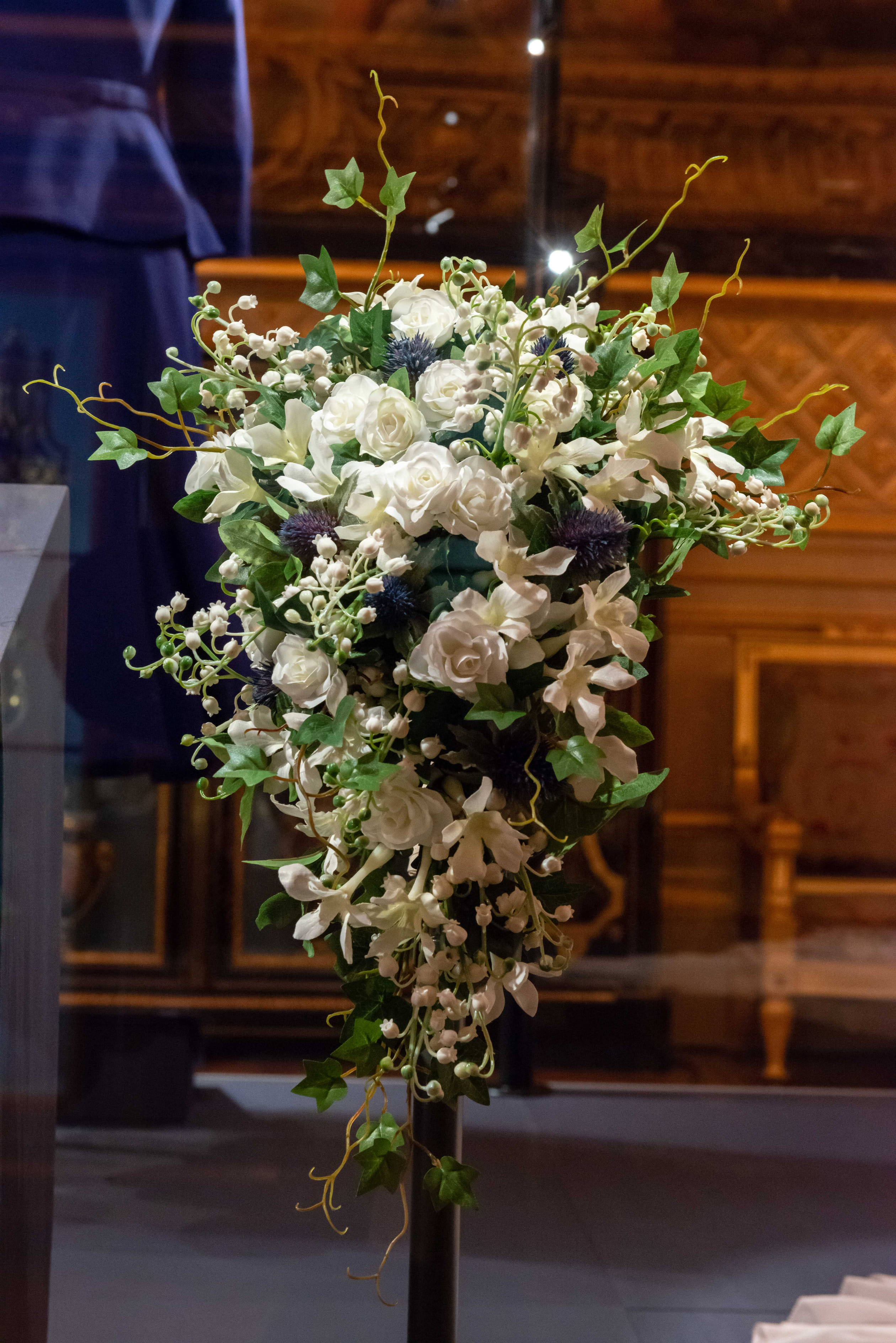Ook het boeket van Eugenie is te zien op de tentoonstelling.
