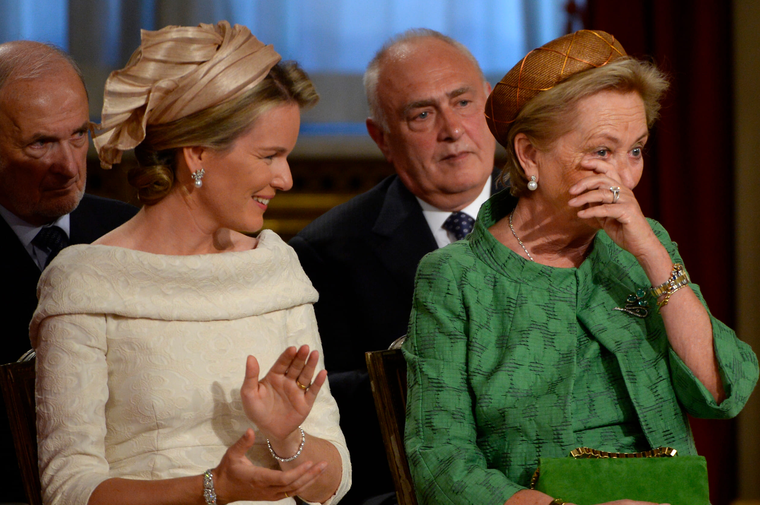 Koningin Paola was apetrots op haar zoon Filip toen hij in 2013 de Belgische troon van zijn vader