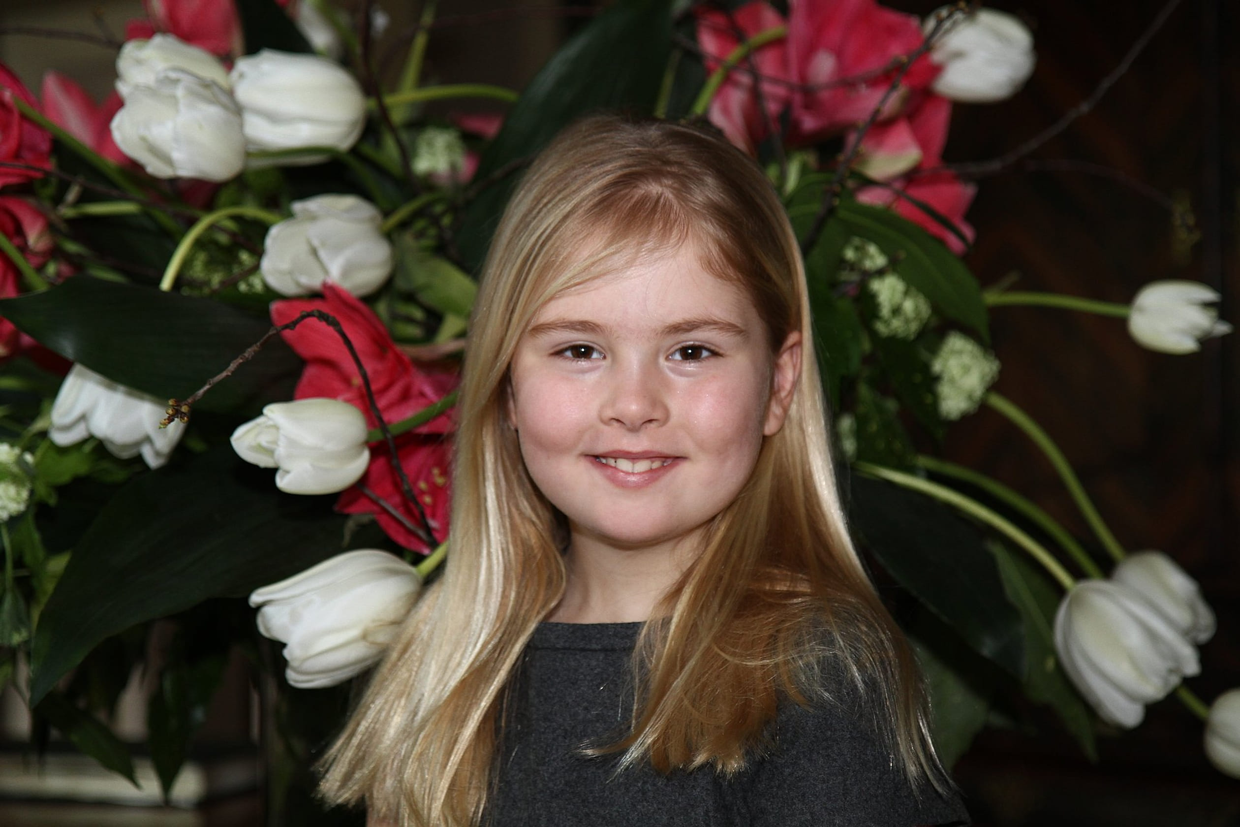 Prinses Amalia in 2012, in Wassenaar.