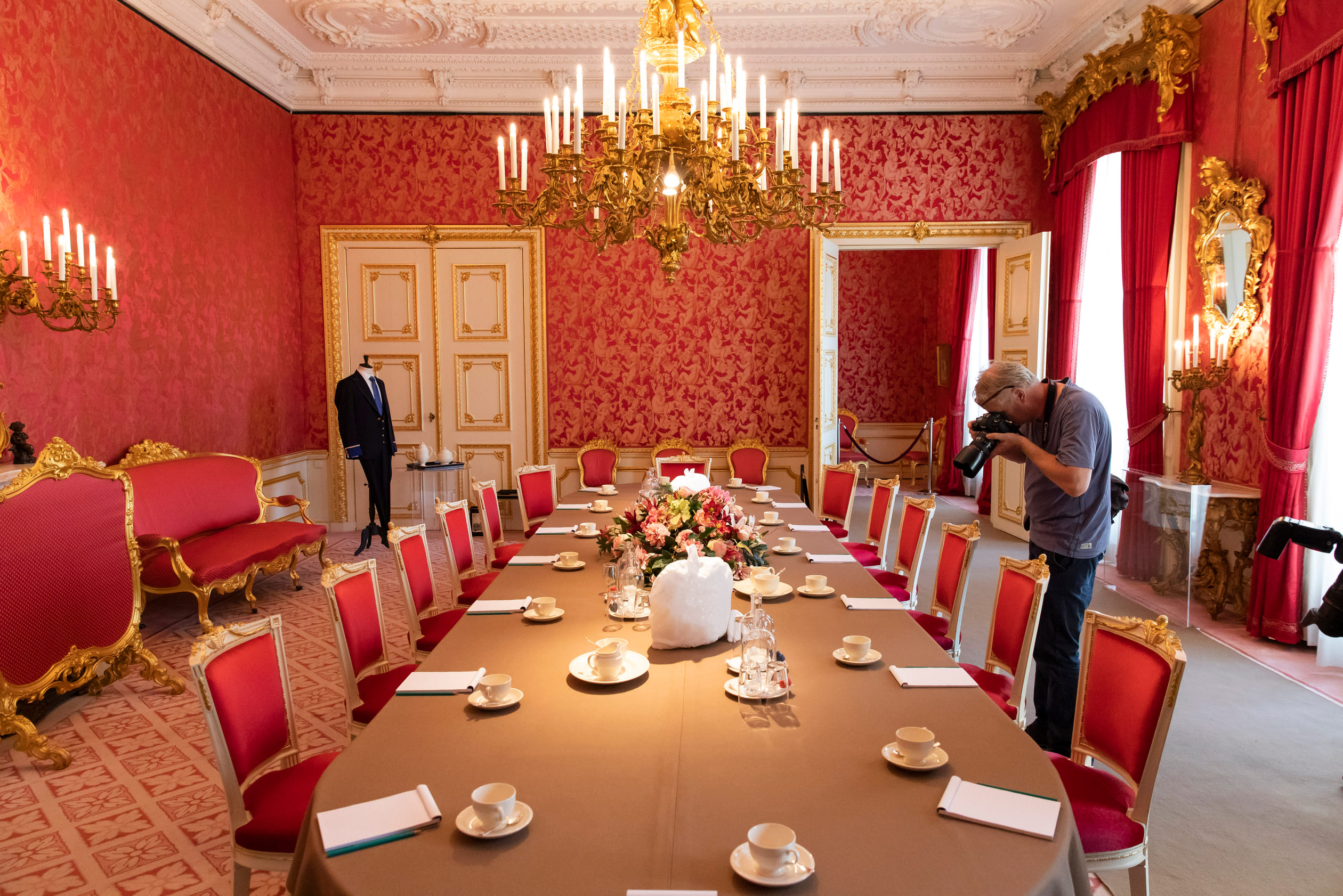 De Puttikamer in Paleis Noordeinde.