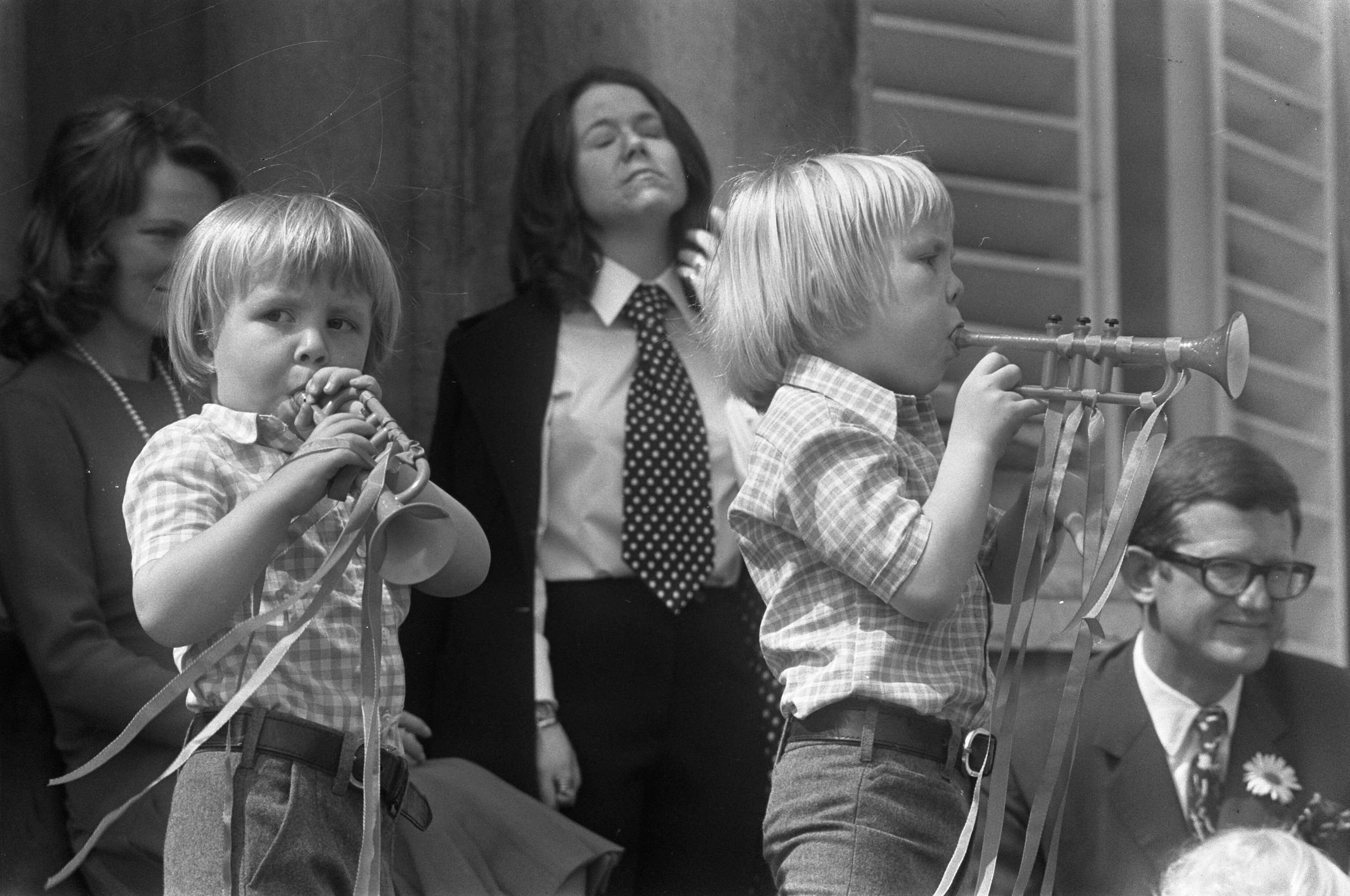 Friso en Willem-Alexander Koninginnedag 1972