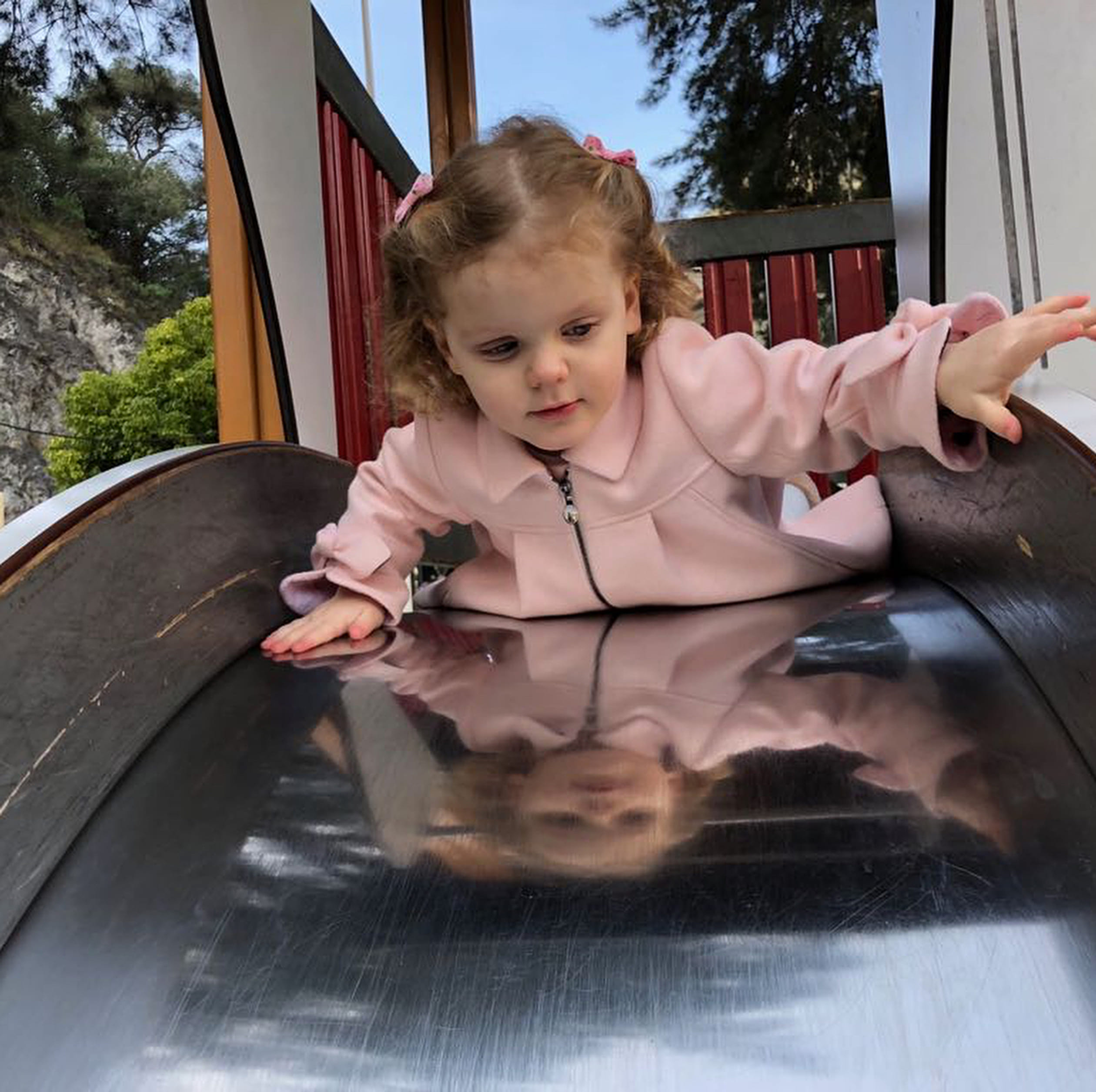 Een leuke ochtend voor Gabriella in de speeltuin (2018).