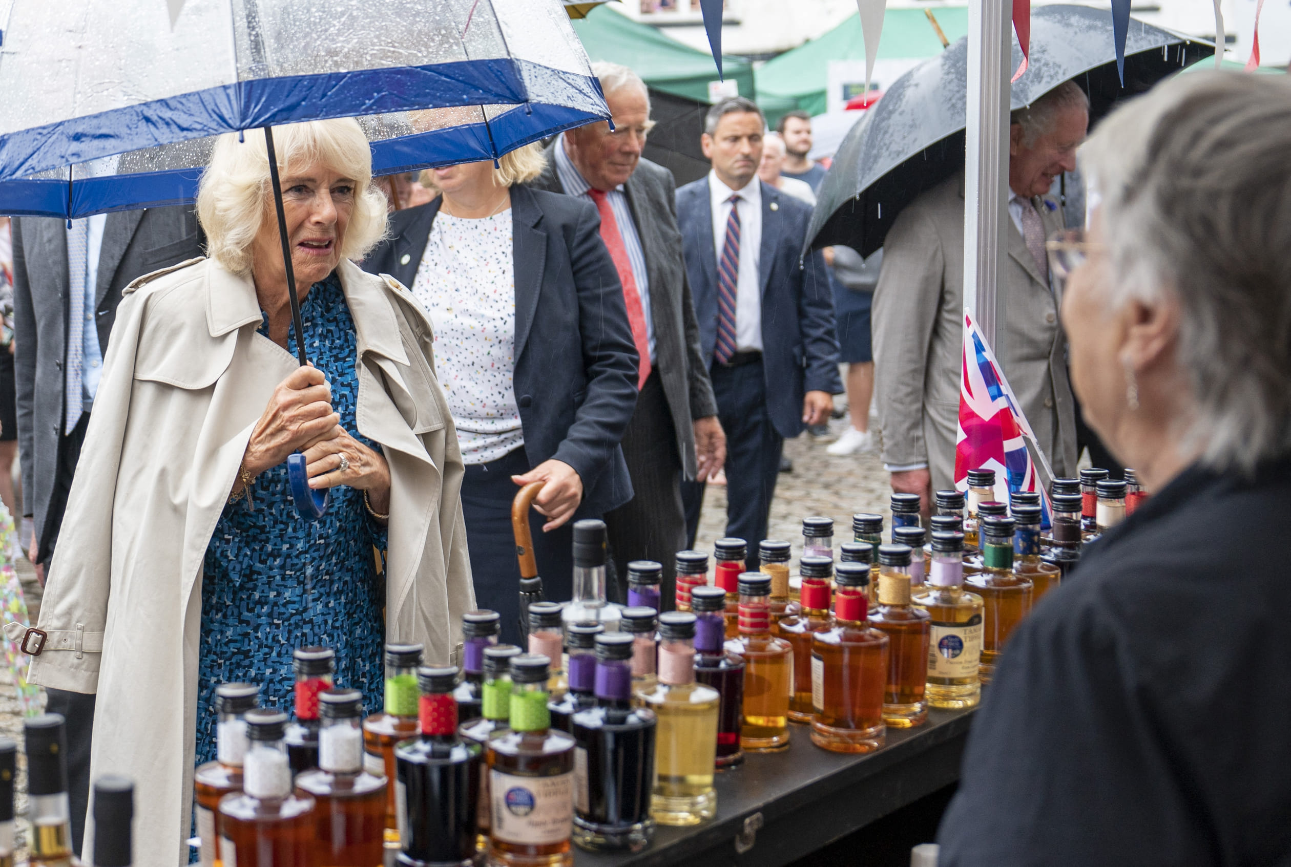 Charles en Camilla in Cornwall 6