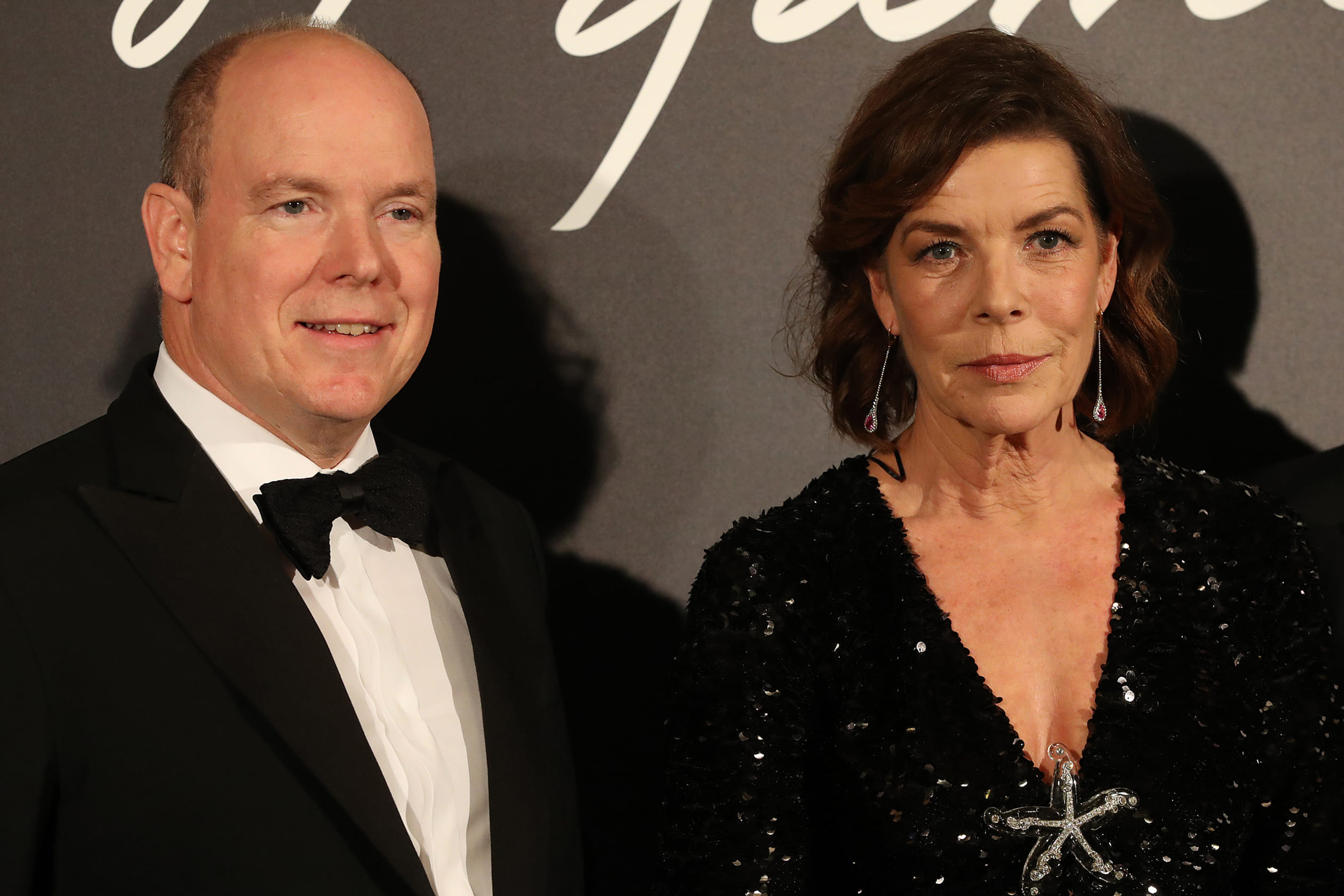 Caroline samen met prins Albert.