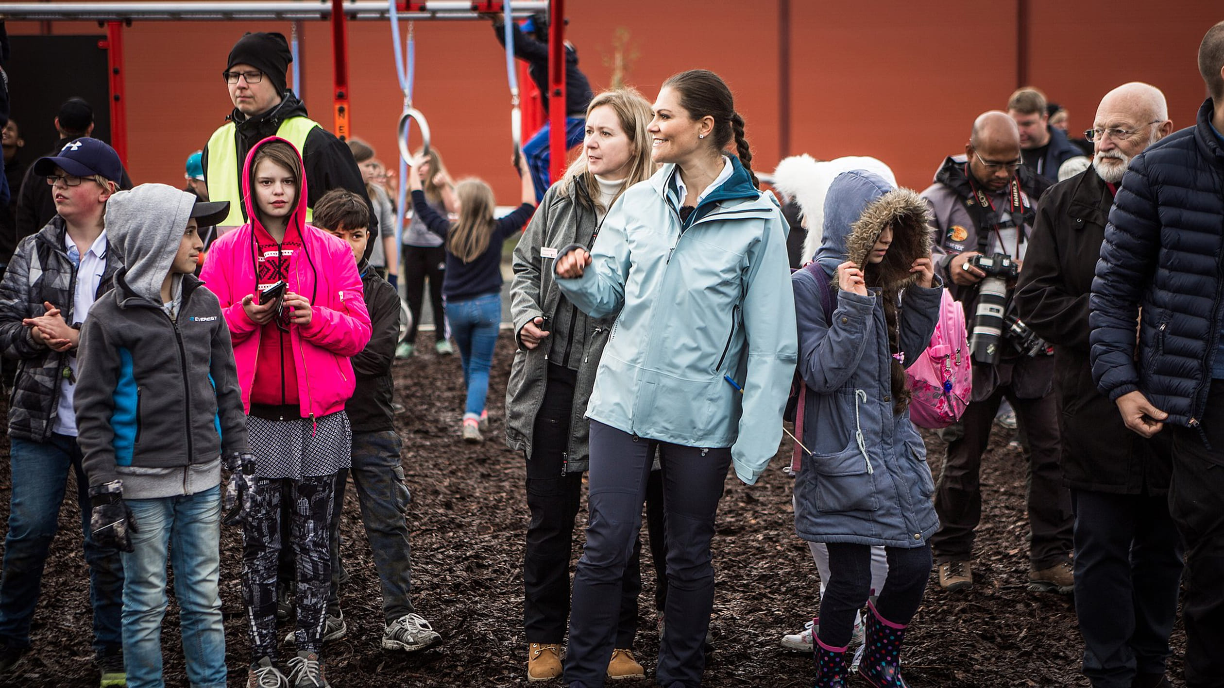 Västerbotten was het decor van een wandeling van Victoria in 2017.
