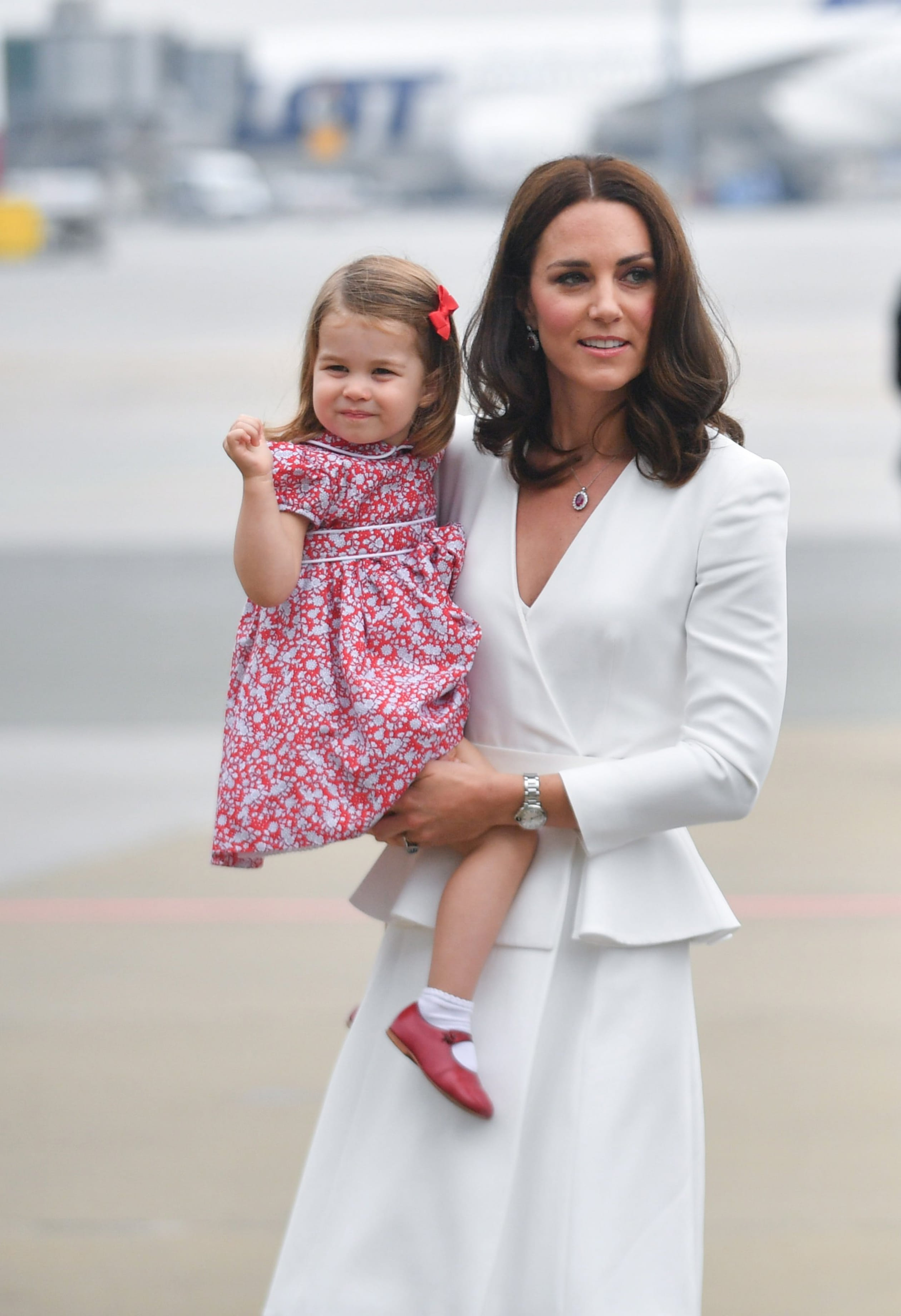 Juli 2017 - William en Catherine nemen George en Charlotte mee naar Polen en Duitsland