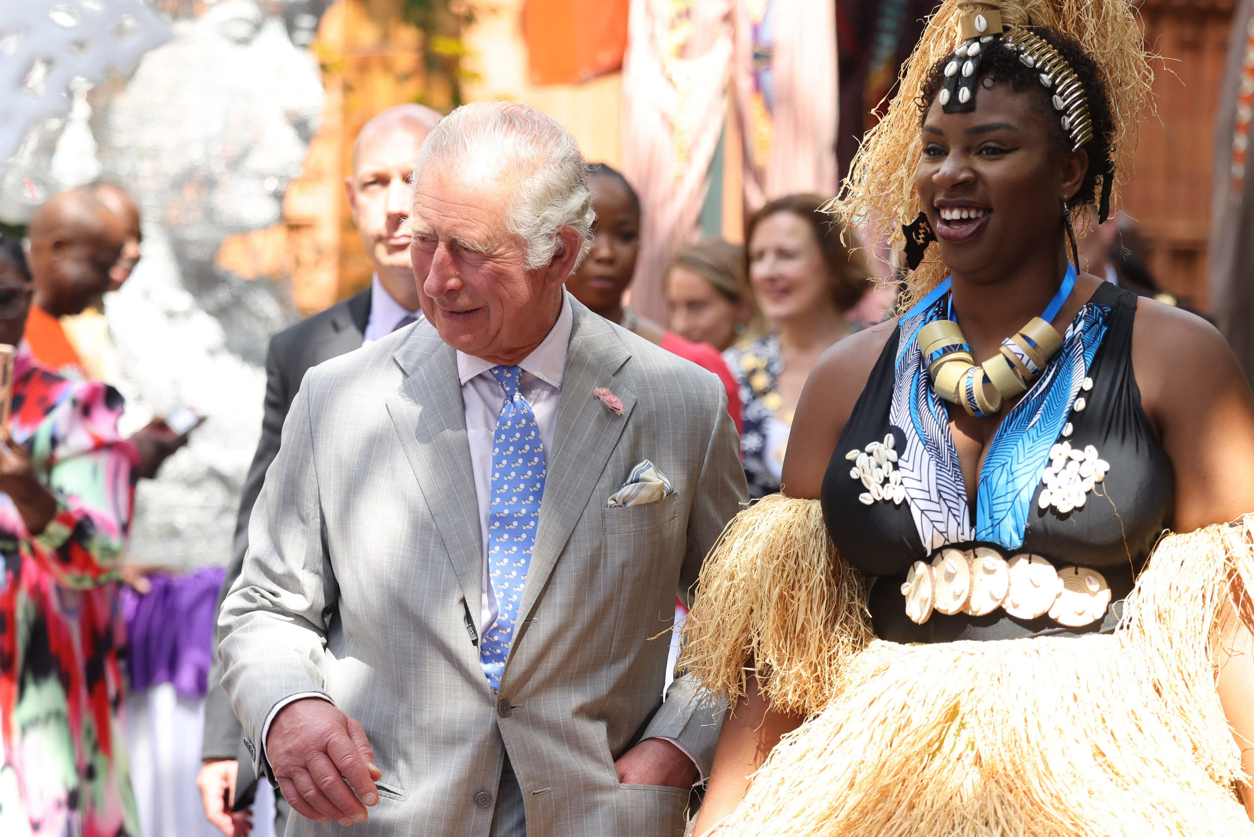 Charles en Camilla carnaval Notting Hill 4