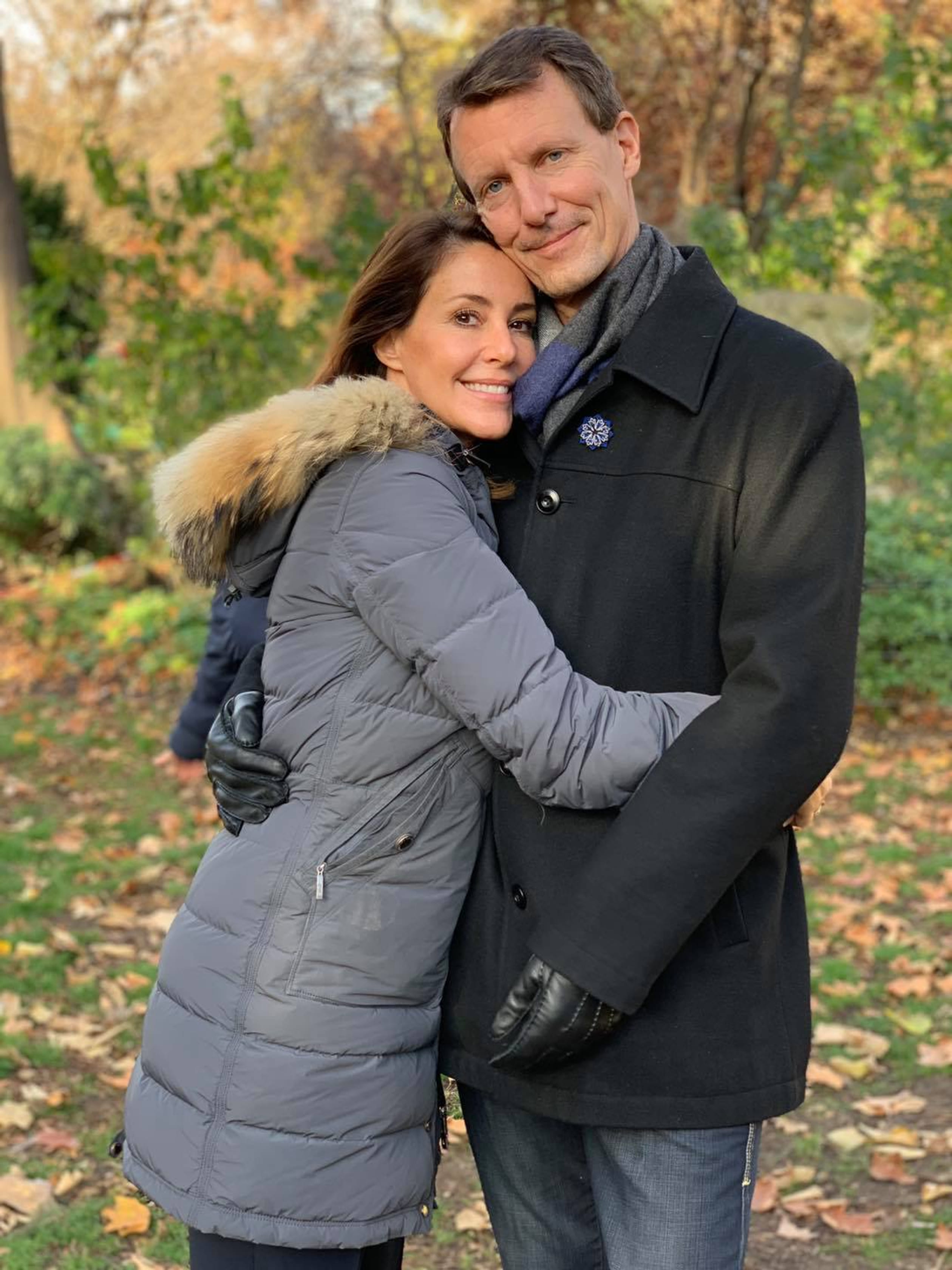 De Deense prins Joachim is inmiddels alweer vele jaren getrouwd met Marie. Deze foto deelden ze ter