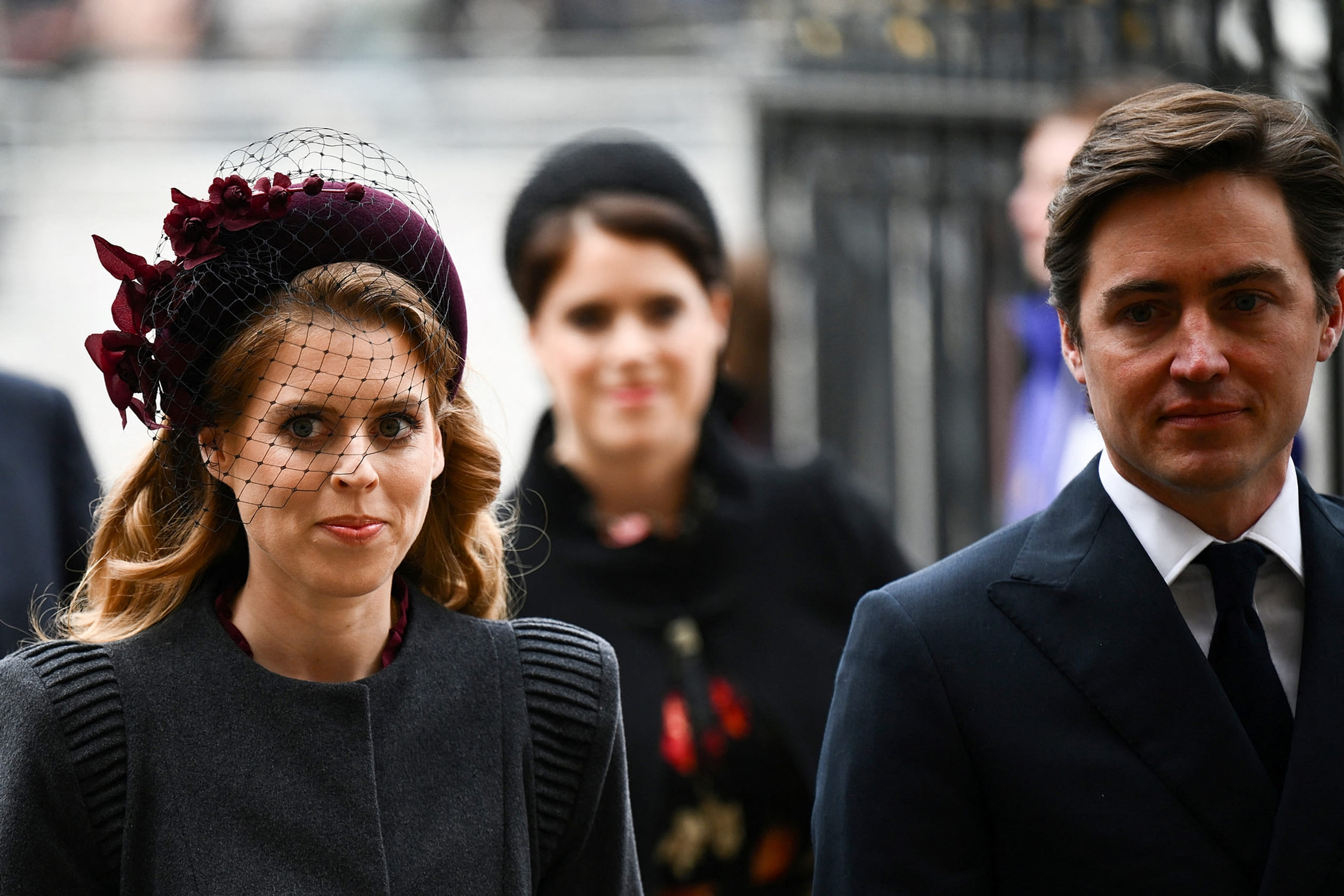 Prinses Beatrice en haar man Edoardo Mapelli Mozzi.