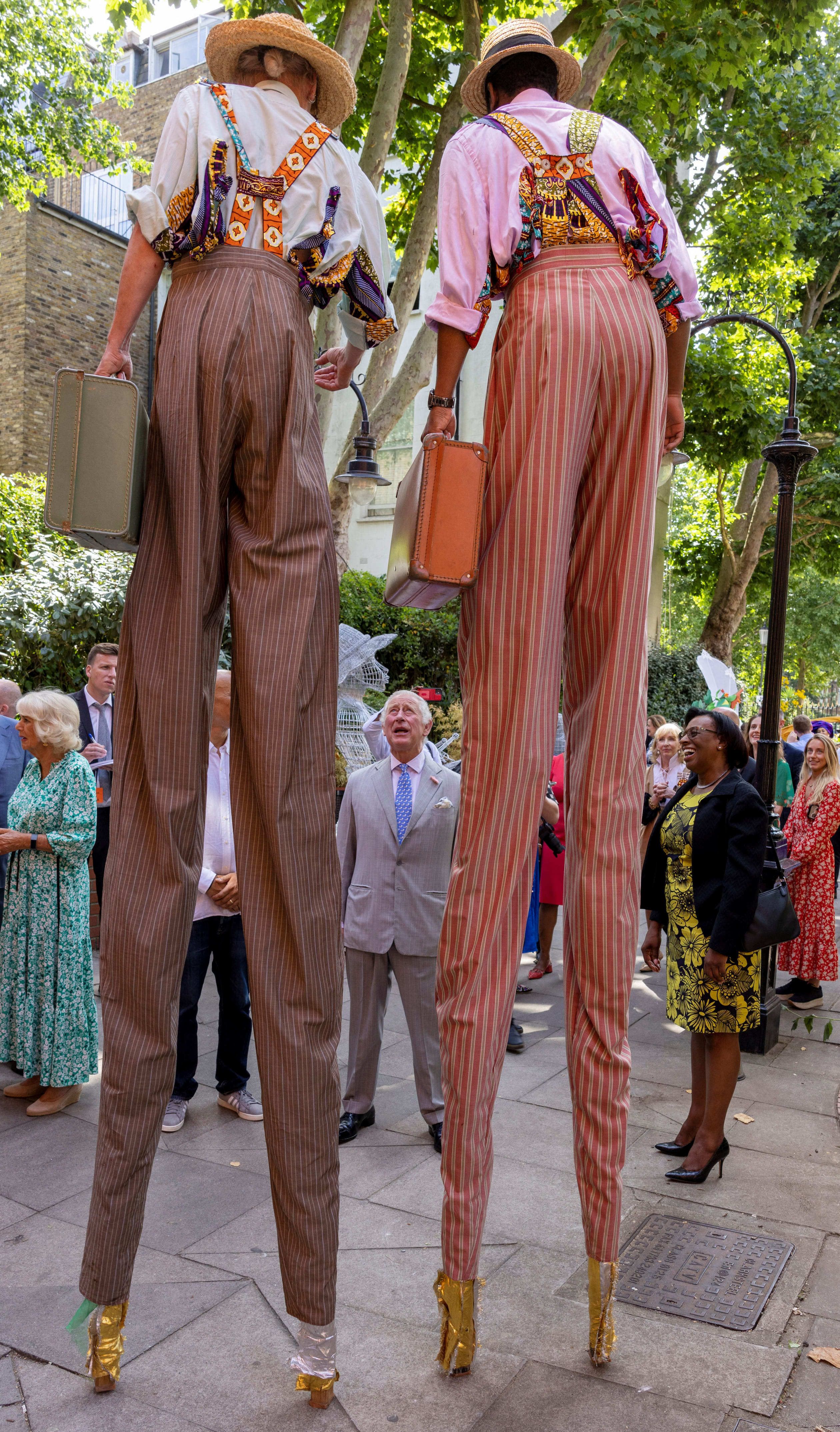 Charles en Camilla carnaval Notting Hill 1
