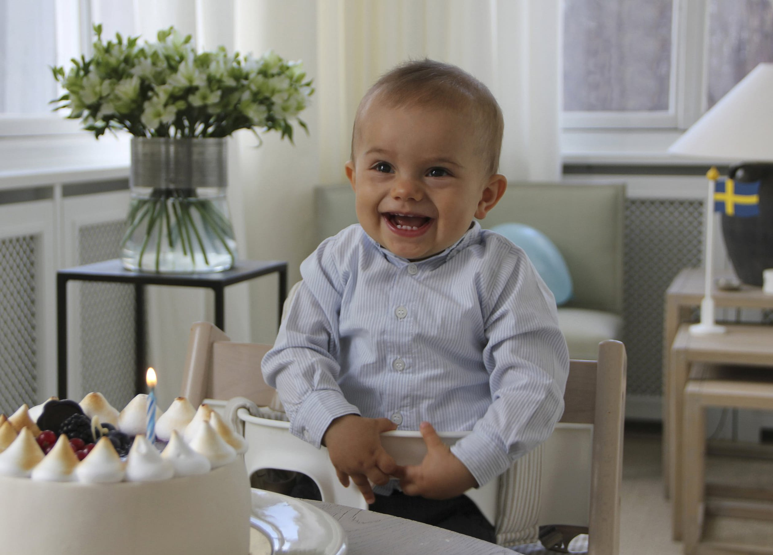 Oscar viert zijn eerste verjaardag!