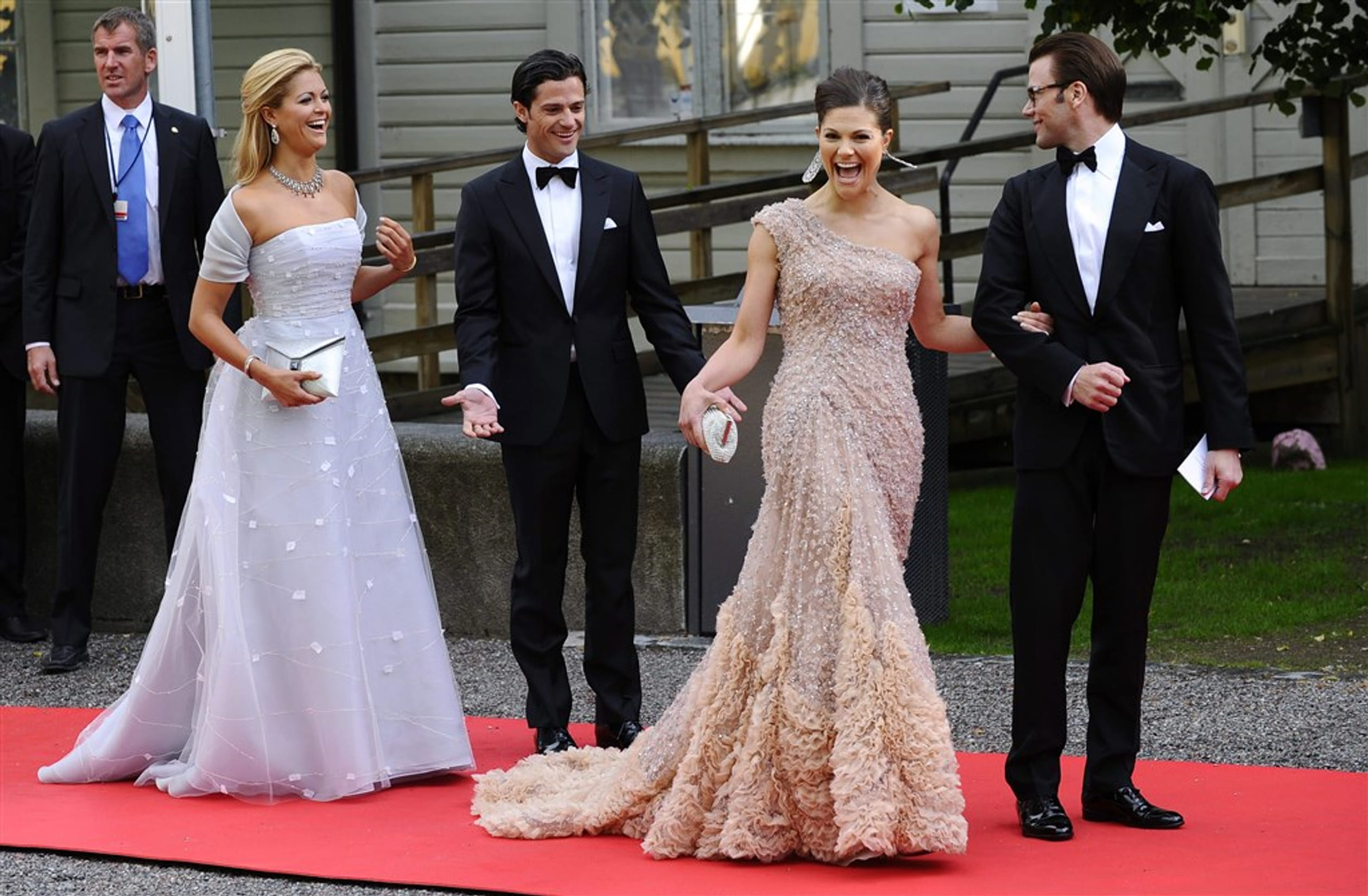 Grote pret op deze foto voor prinses Madeleine, prins Carl Philip, kroonprinses Victoria en prins