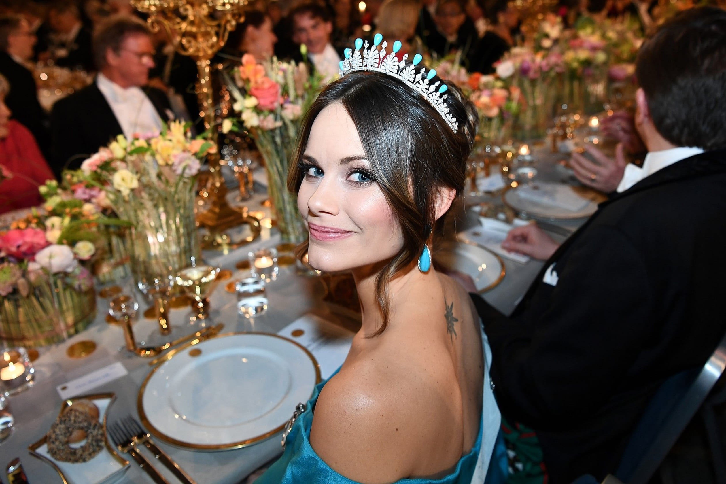 In 2019 laat Sofia zien dat de smaragden ook kunnen worden vervangen voor turkooizen!