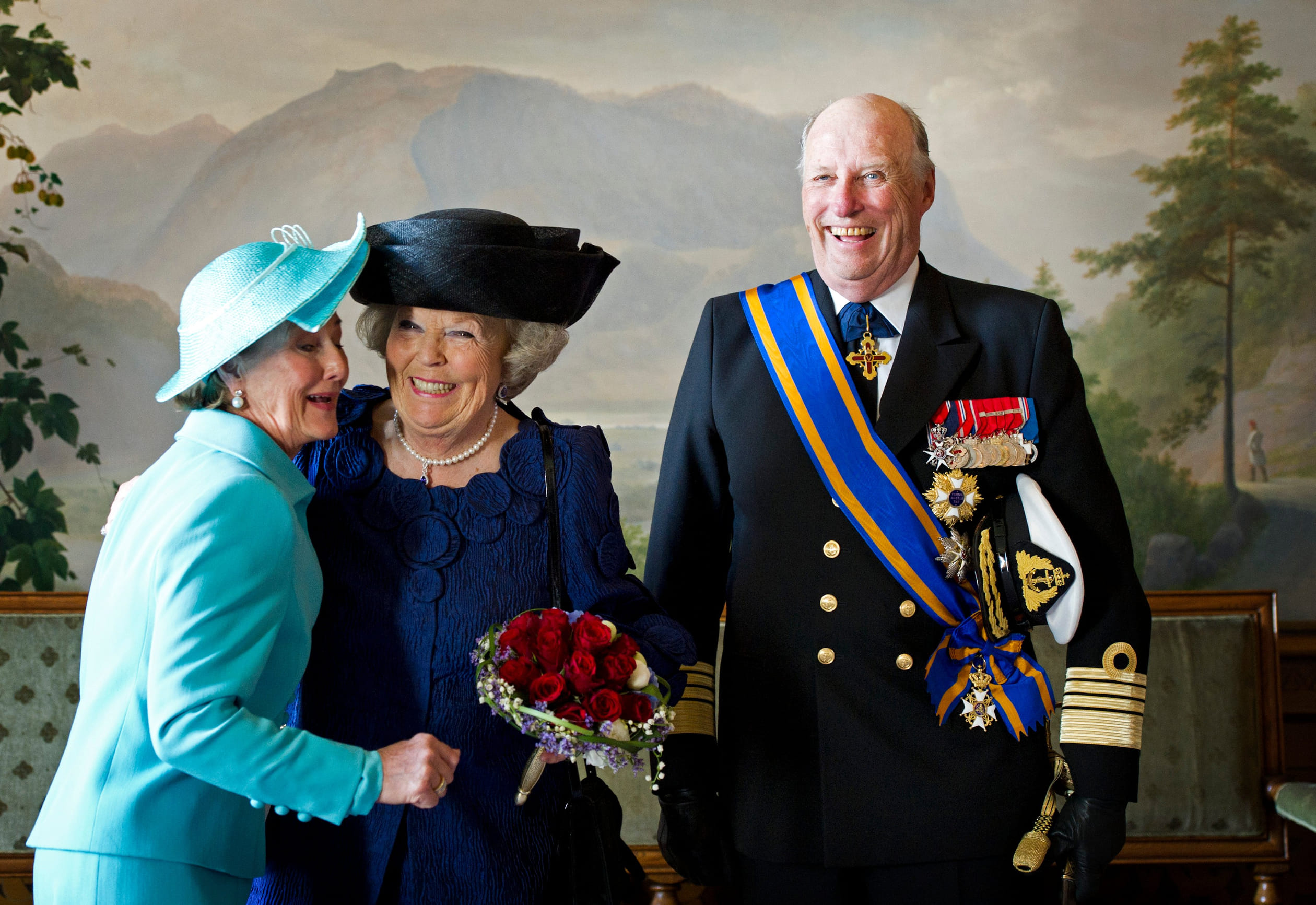 Op 1 juni 2010 start het driedaagse staatsbezoek van toenmalig koningin Beatrix aan Noorwegen. Het