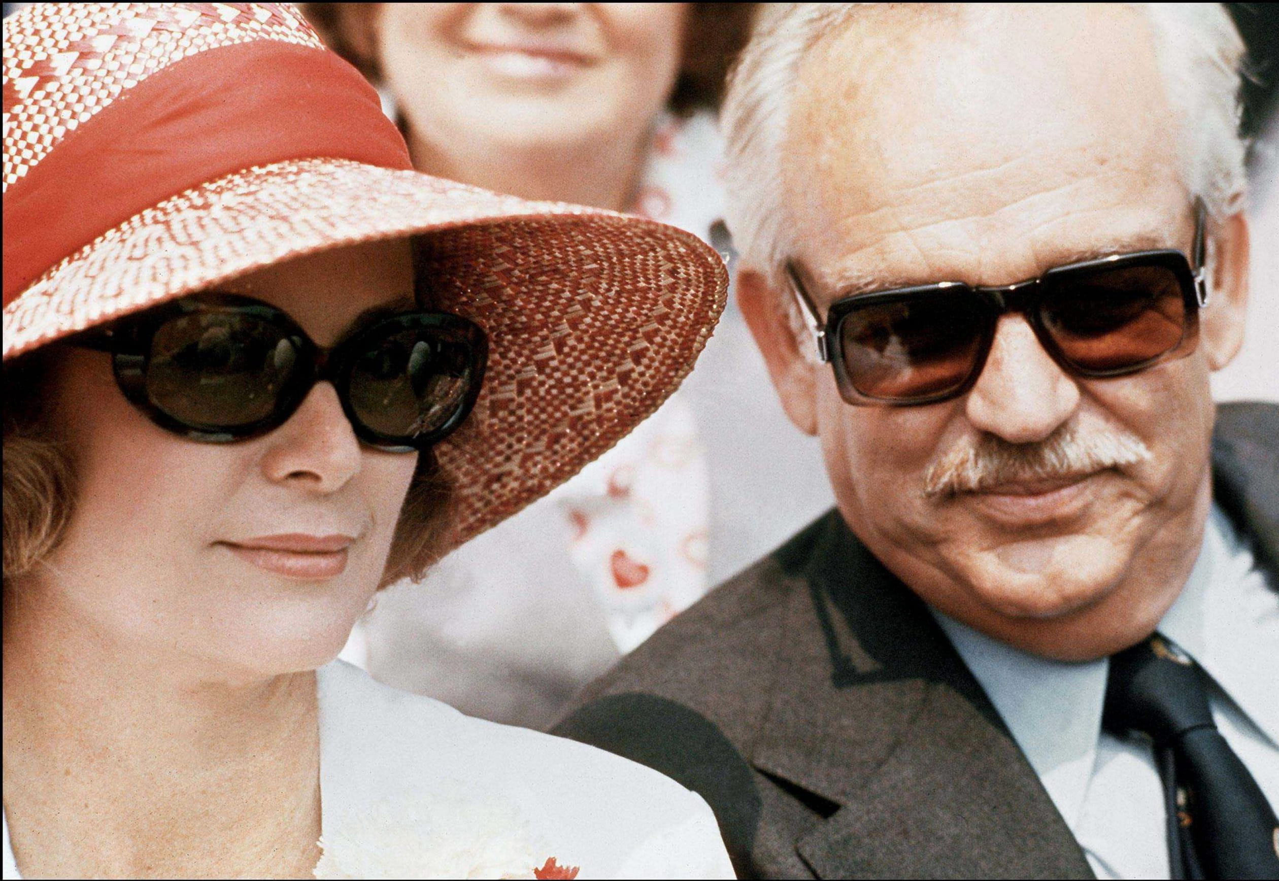 Prins Rainier en Prinses Grace wonen in New York de vieringen ter gelegenheid van de 200ste